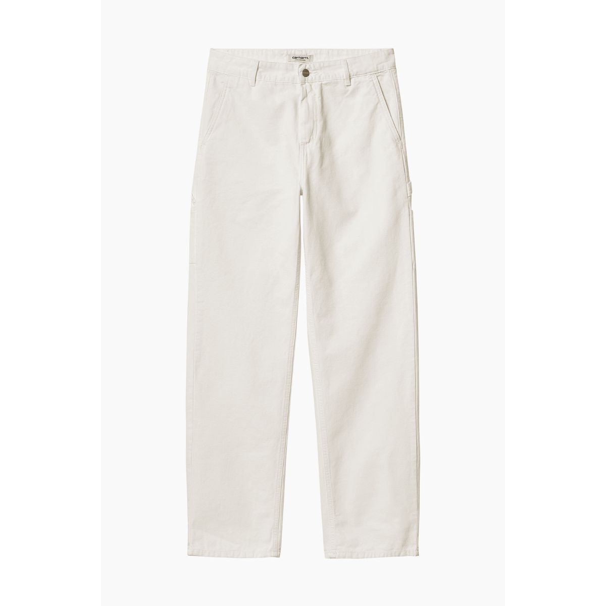 W' Pierce Pant Straight (Hubbard) - Wax Rinsed - Carhartt WIP - Hvid 28