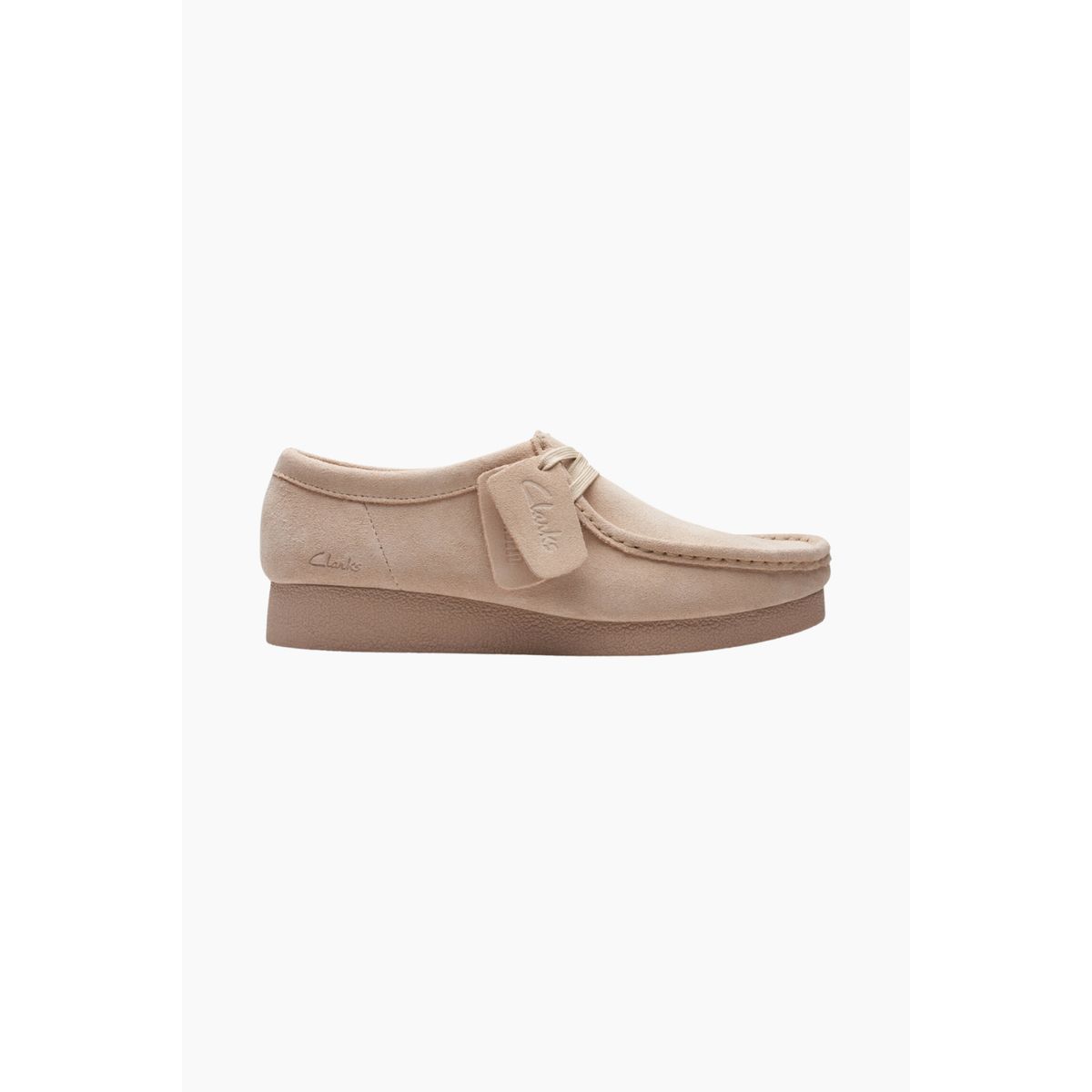 Wallabee - Sand Suede - Clarks - Creme 40