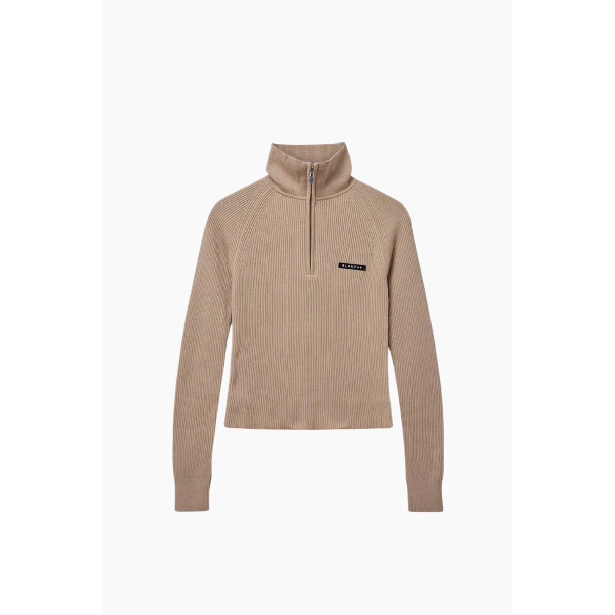 Carrick-BL Zip Jumper - Oxford Tan - Blanche - Beige M