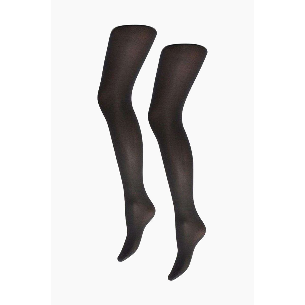 Micro 40 denier 2-pack tights - Black - Sneaky Fox - Sort One Size