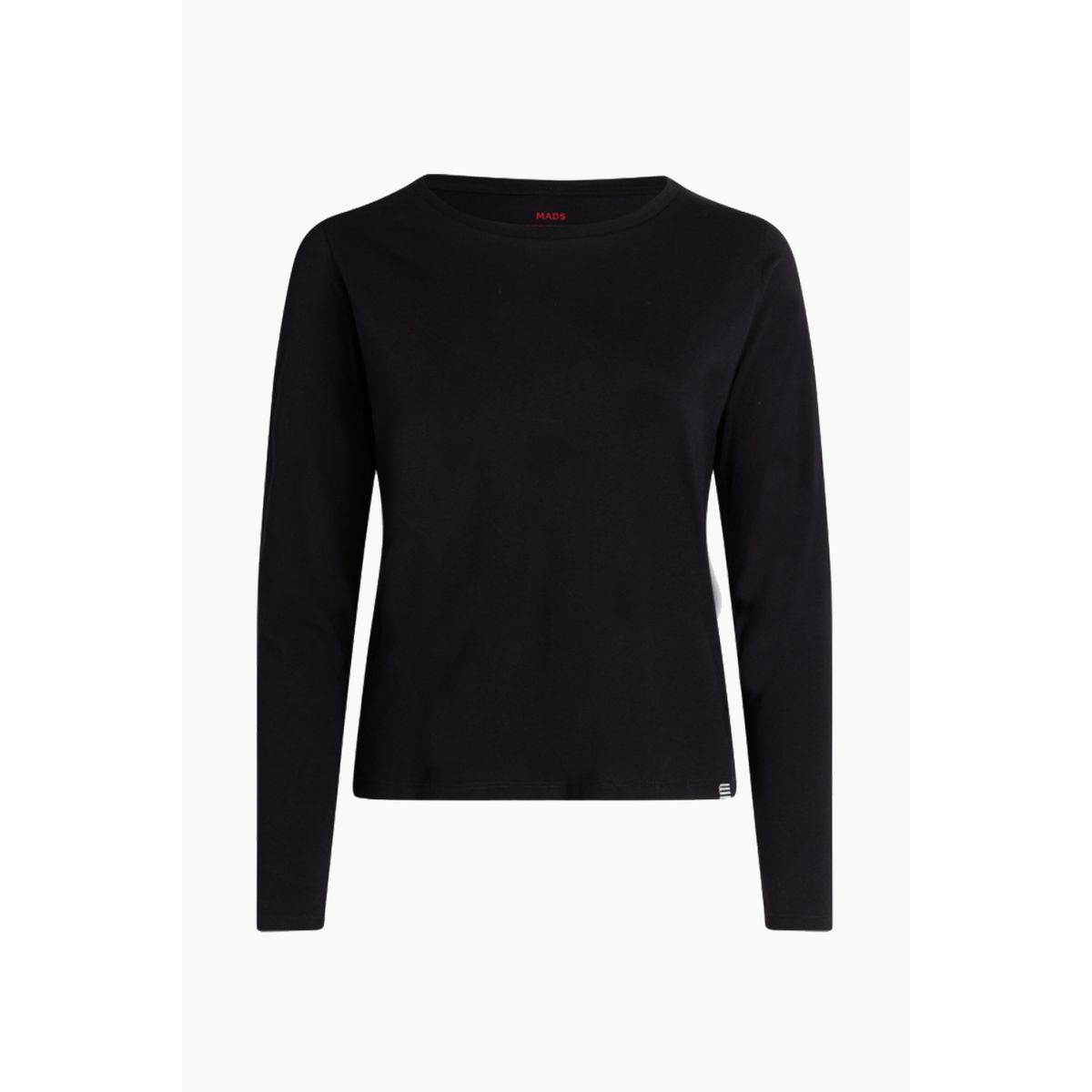 Organic Jersey Tenna Tee - Black - Mads Nørgaard - Sort M