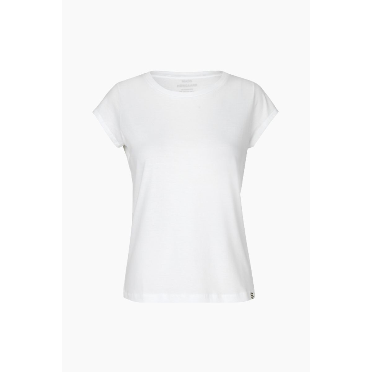 Organic Jersey Teasy Tee - White - Mads Nørgaard - Hvid M