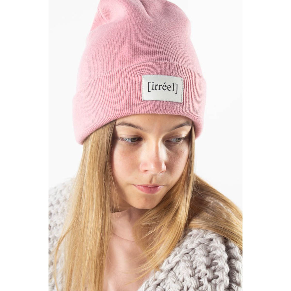 Adeline Beanie - Pink - irréel - Pink One Size