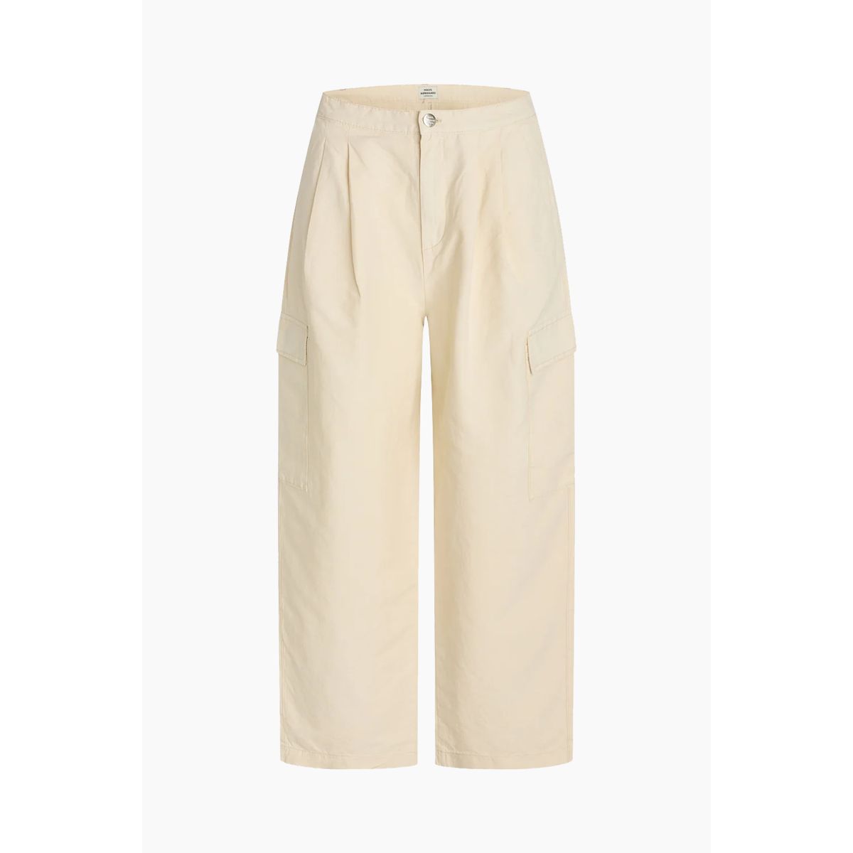 Charlotte Palma Pants - Whitecap Grey - Mads Nørgaard - Beige M