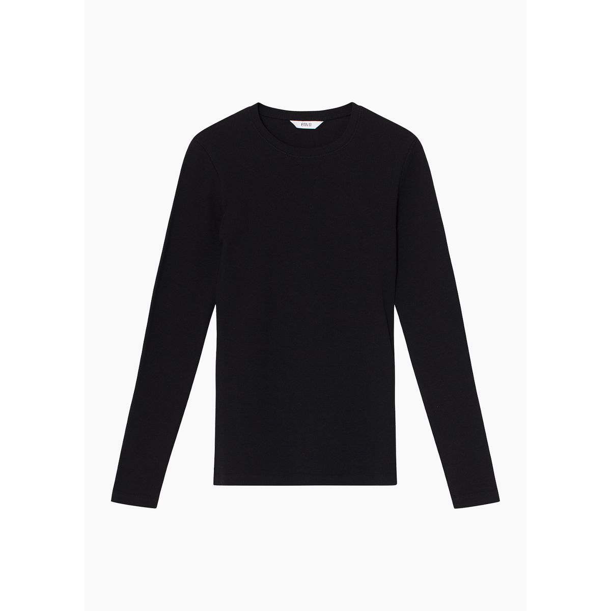 Enally LS O-N Tee - Black - Envii - Sort L