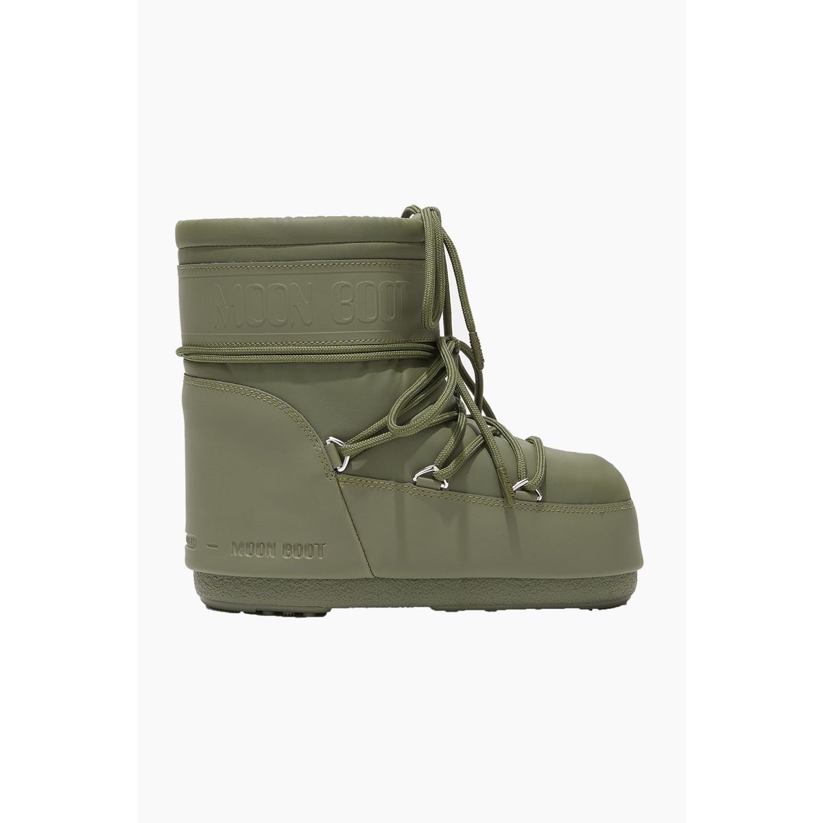 Icon Low Rubber Boots - Khaki - Moon Boot - Army 33/35