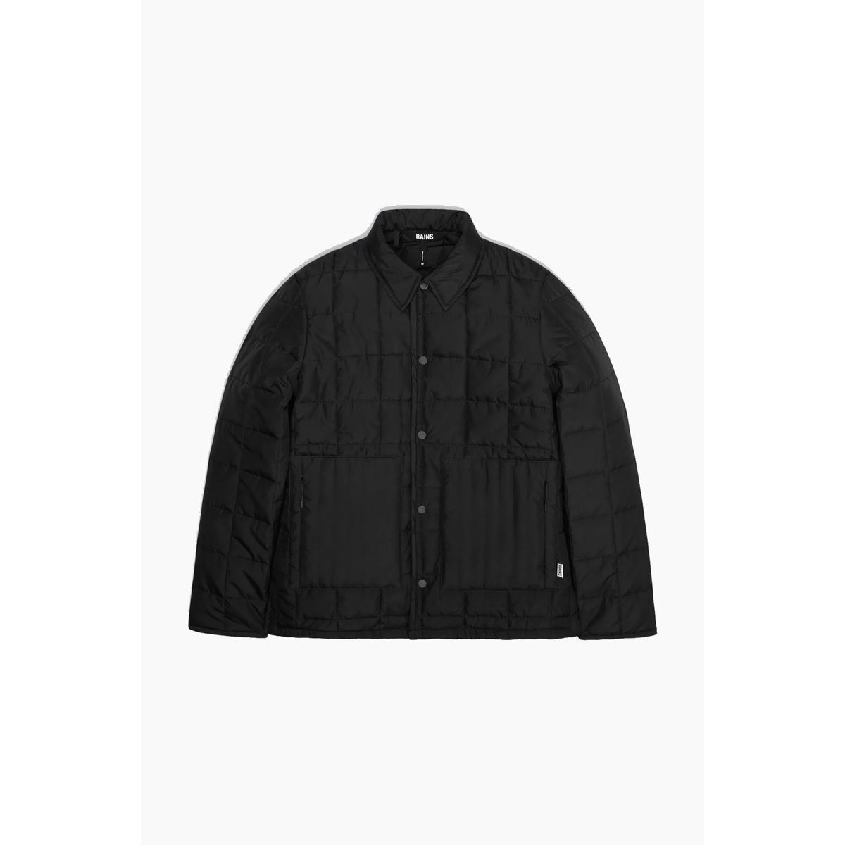 Liner Shirt Jacket W1T1 - Black - Rains - Sort L