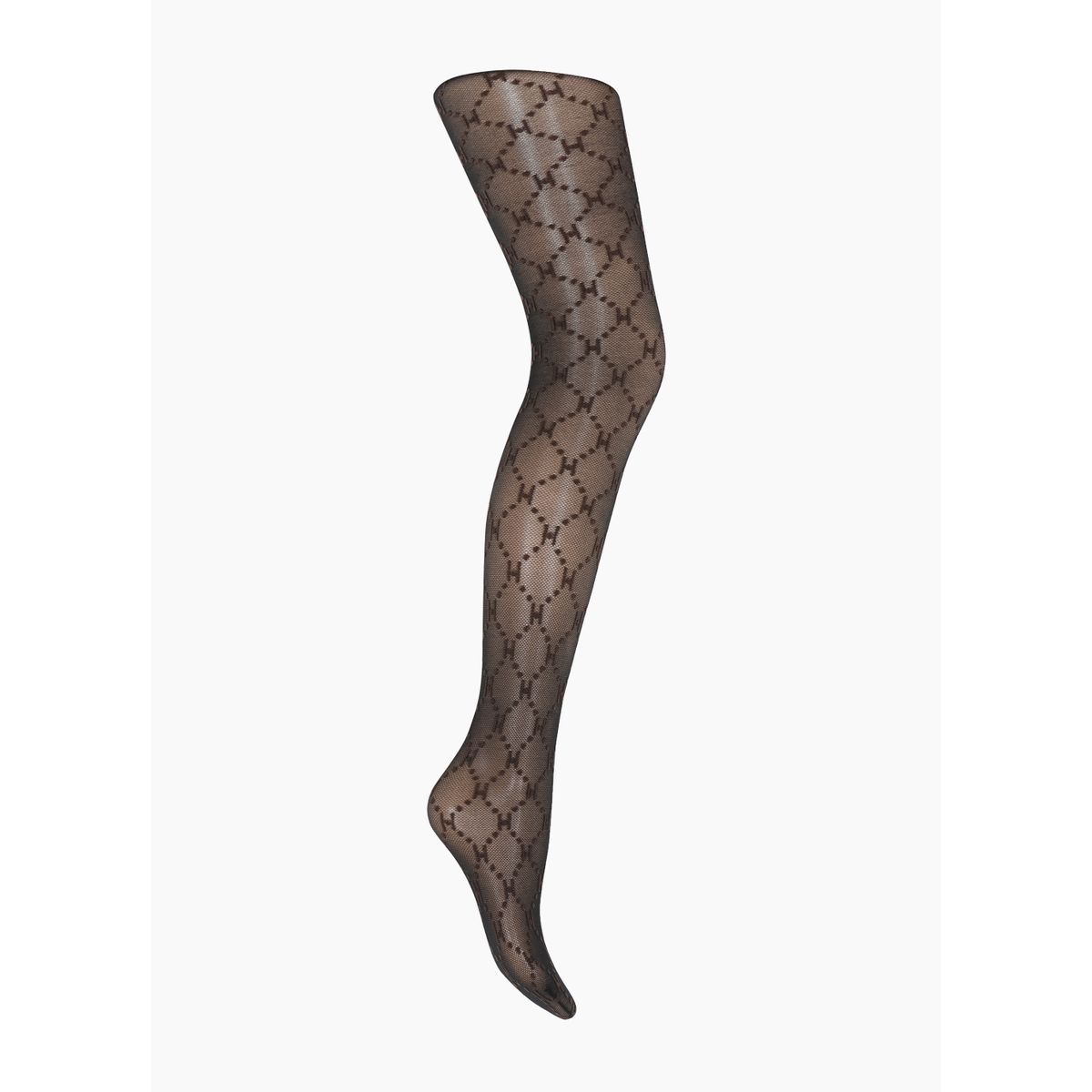 Logo Tights - Brown - Hype the Detail - Brun L/XL