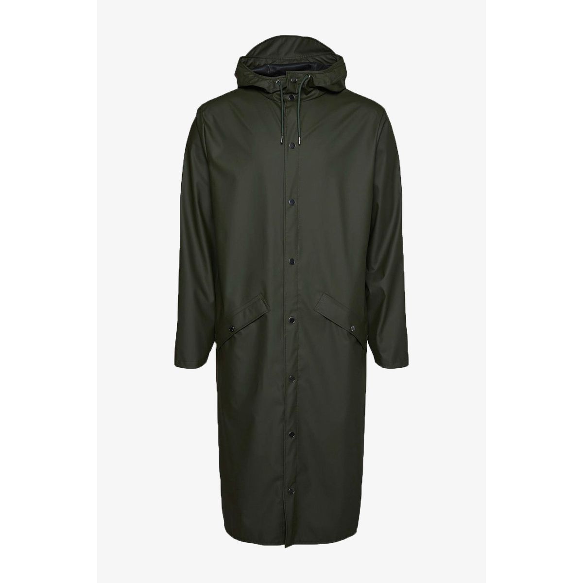 Longer Jacket W3 - Green - Rains - Grøn S