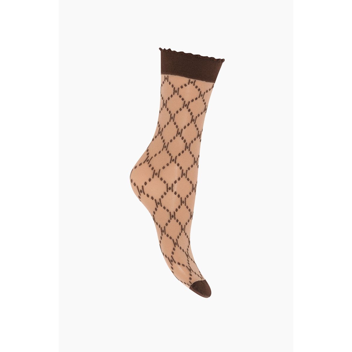 Socks H logo - Brown - Hype the Detail - Brun One Size