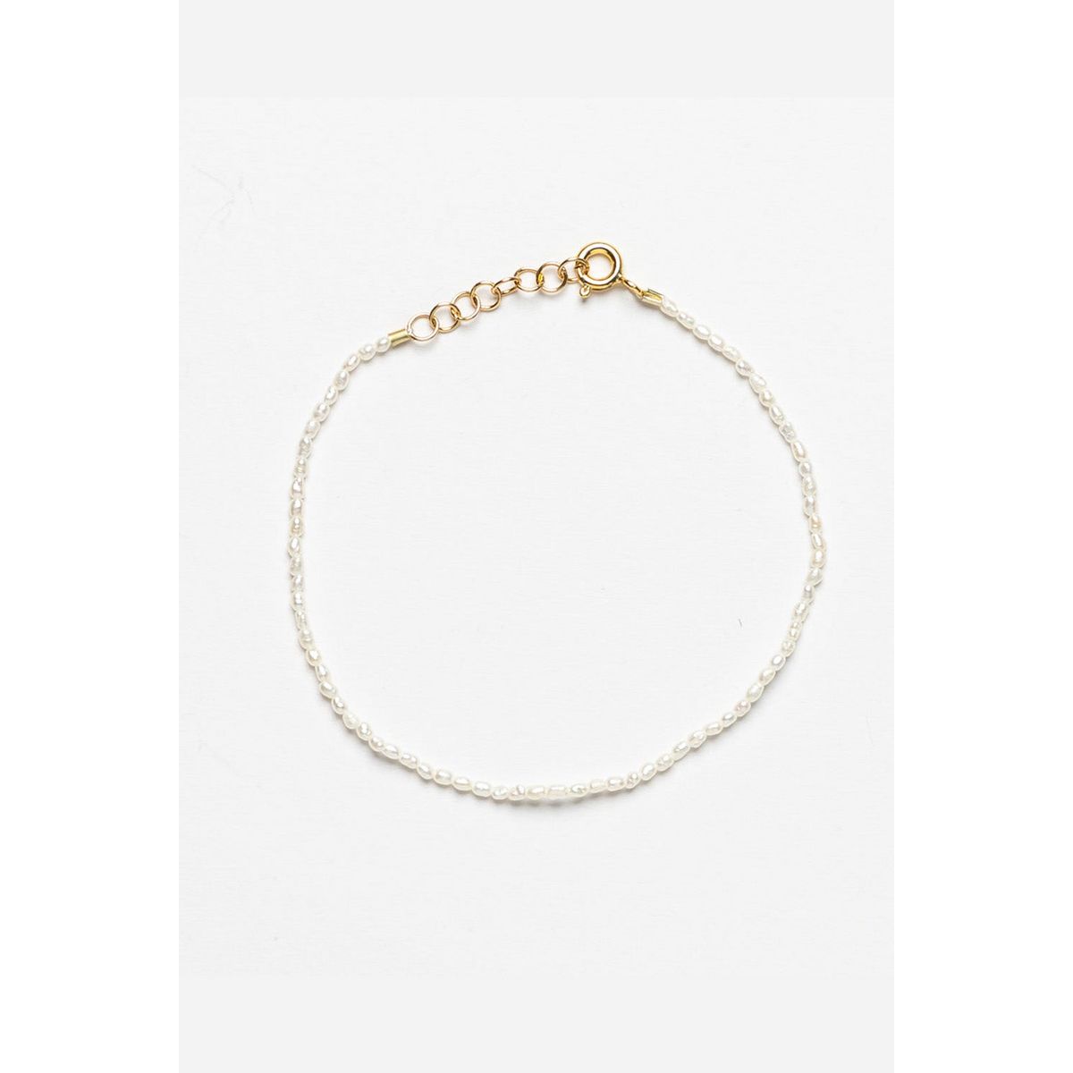 Tiny Pearl Bracelet - Guld - Sorelle - Guld One Size