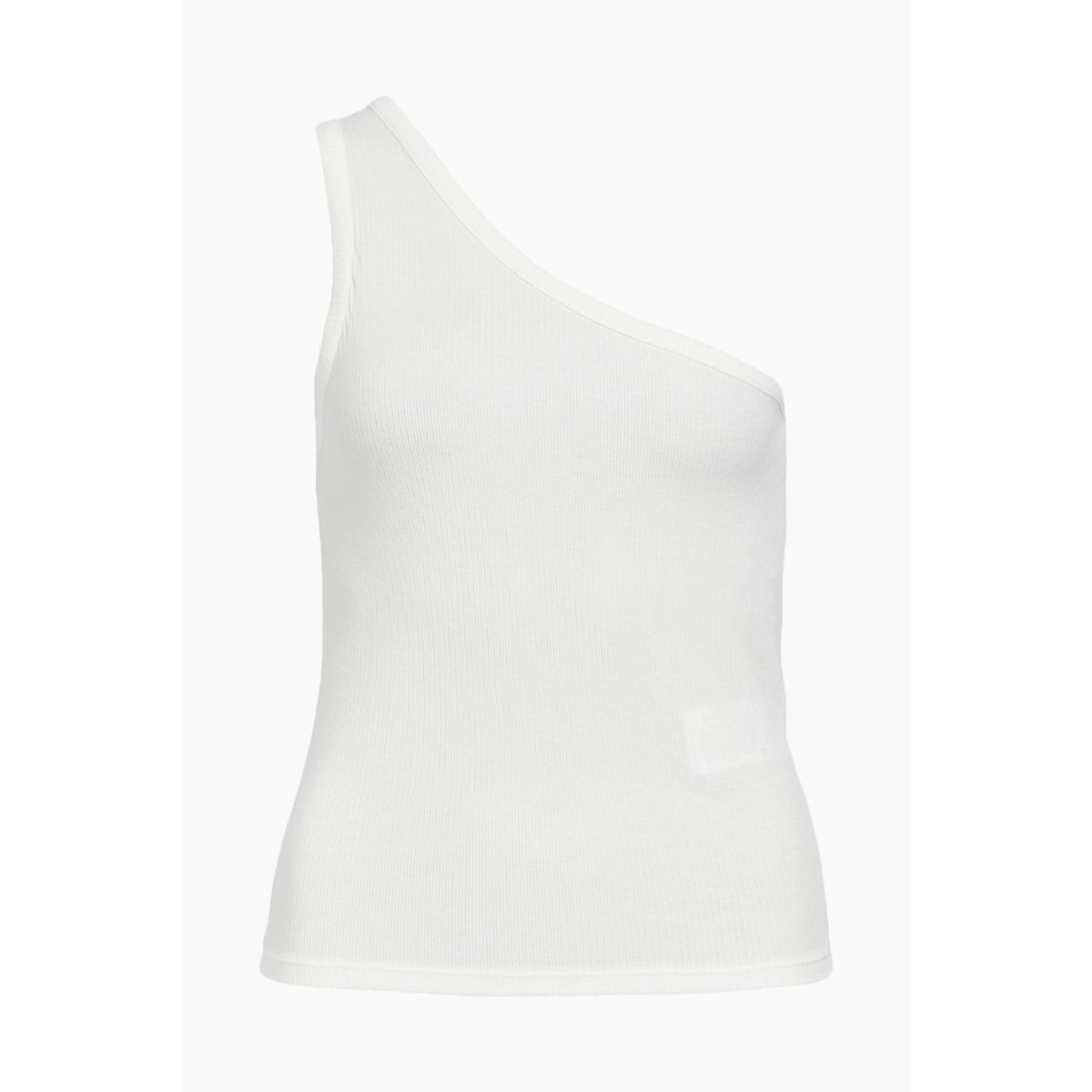 Objluca S/L One Shoulder Top - White - Object - Hvid L