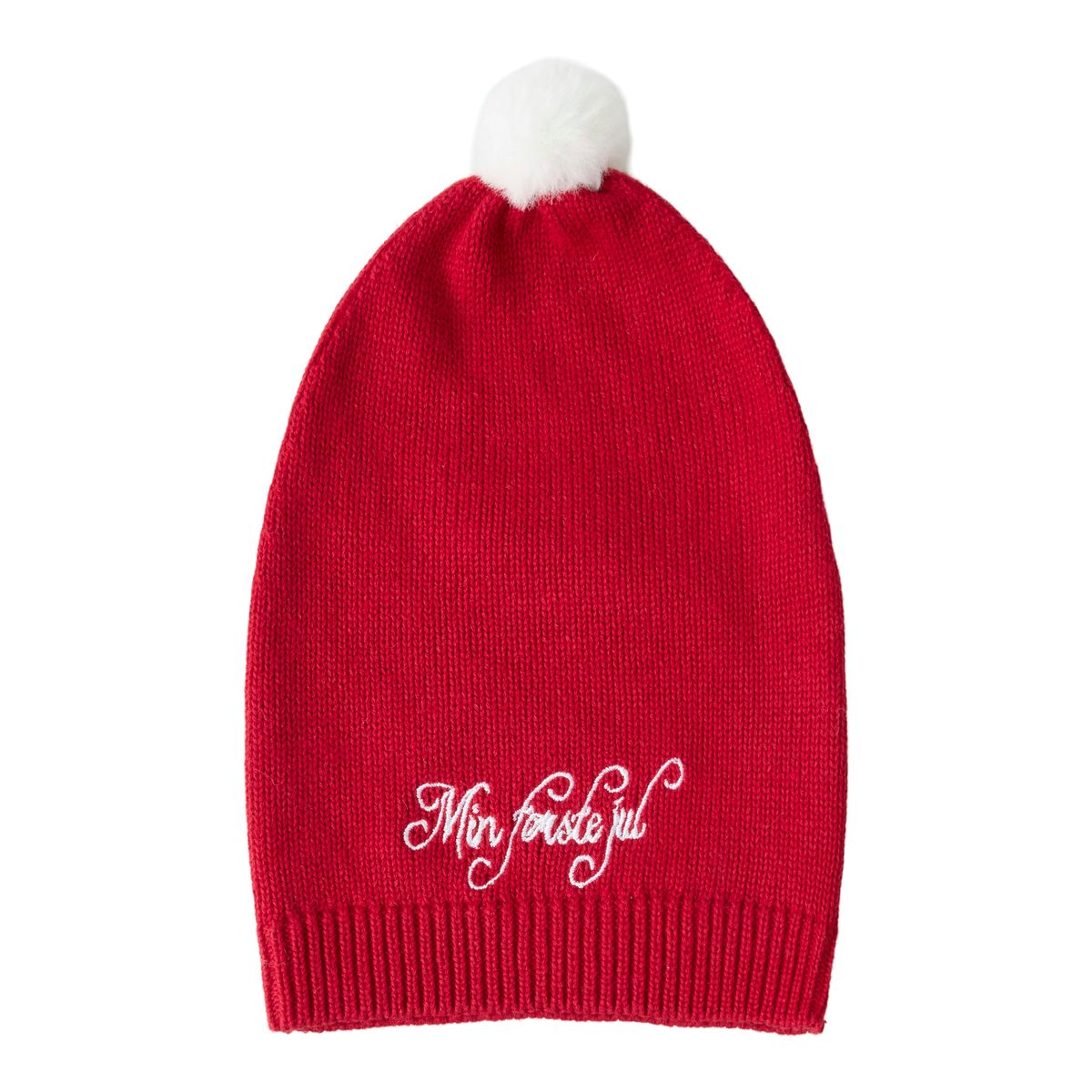 Name It Rixmasine Knit Hat - Jester Red - 34/39 cm