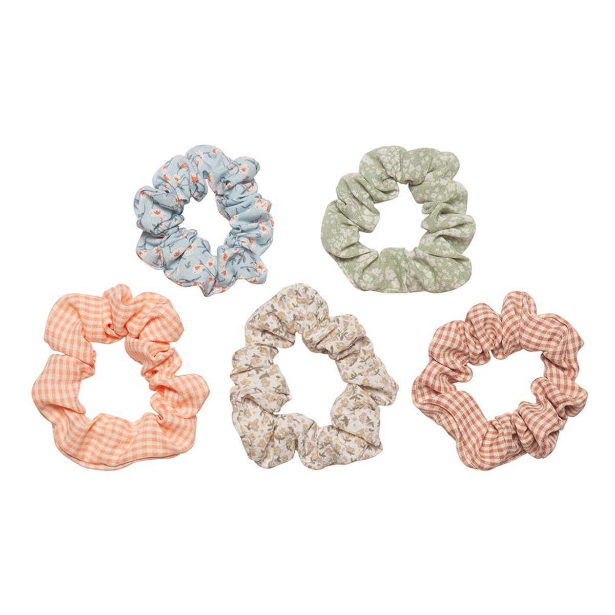 Mimi & Lula 5 Scrunchies - Floral Tulip