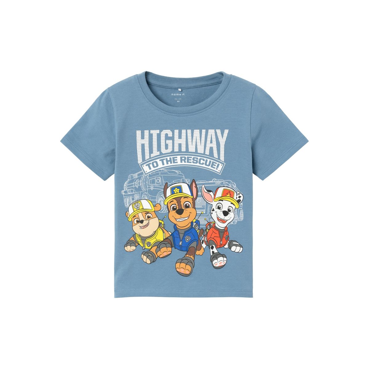 Name It Mario Paw Patrol t-shirt - Provincial Blue - 86 cm