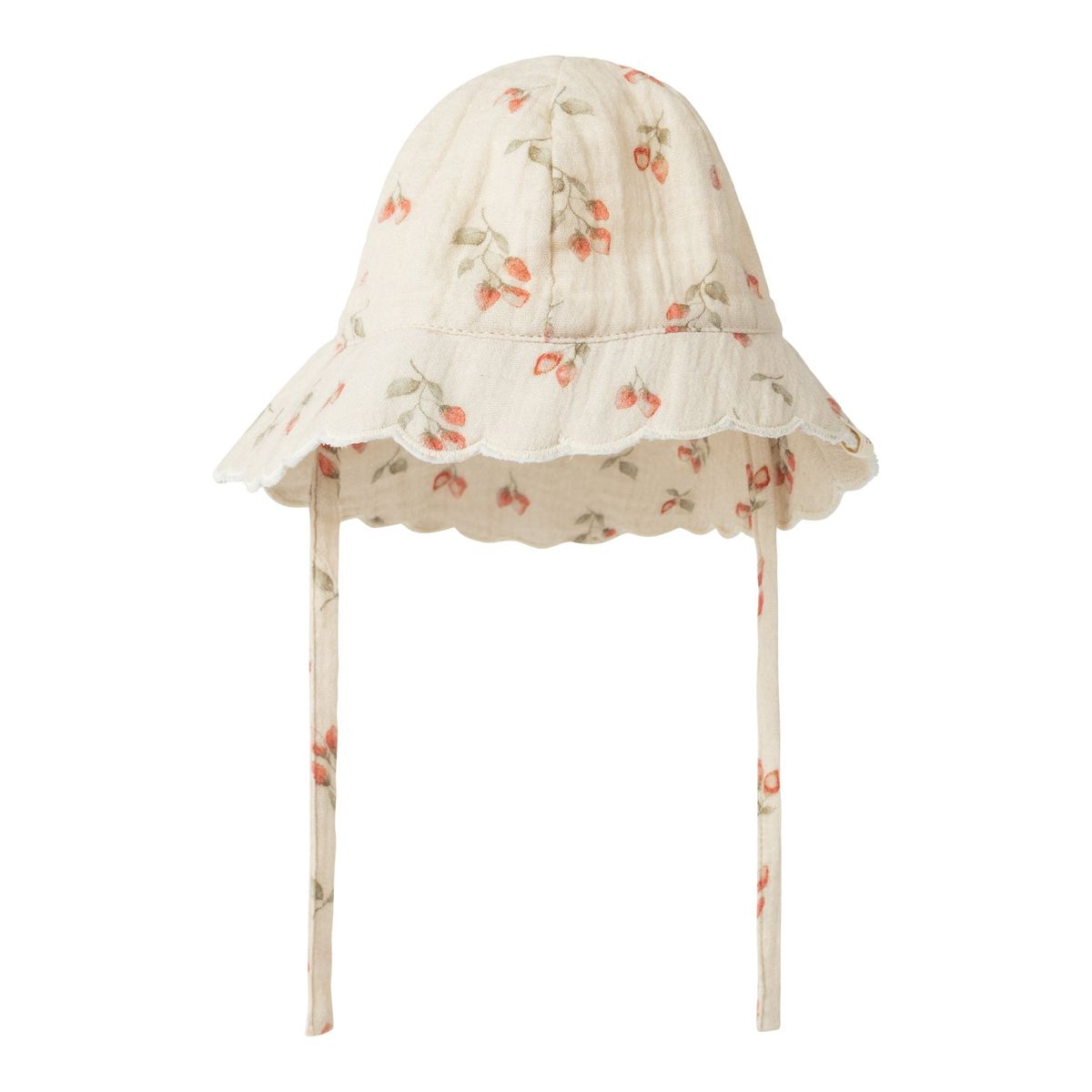 Lil Atelier Biba Sommerhat - Turtledove / Strawberry - 34-39 / 0-2 mdr.