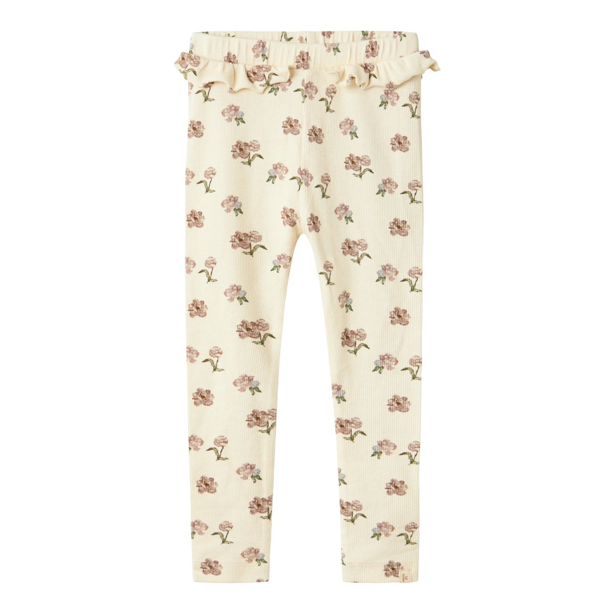 Lil Atelier Gavo Efi Slim Leggings - Turtledove/Peony - 92 cm