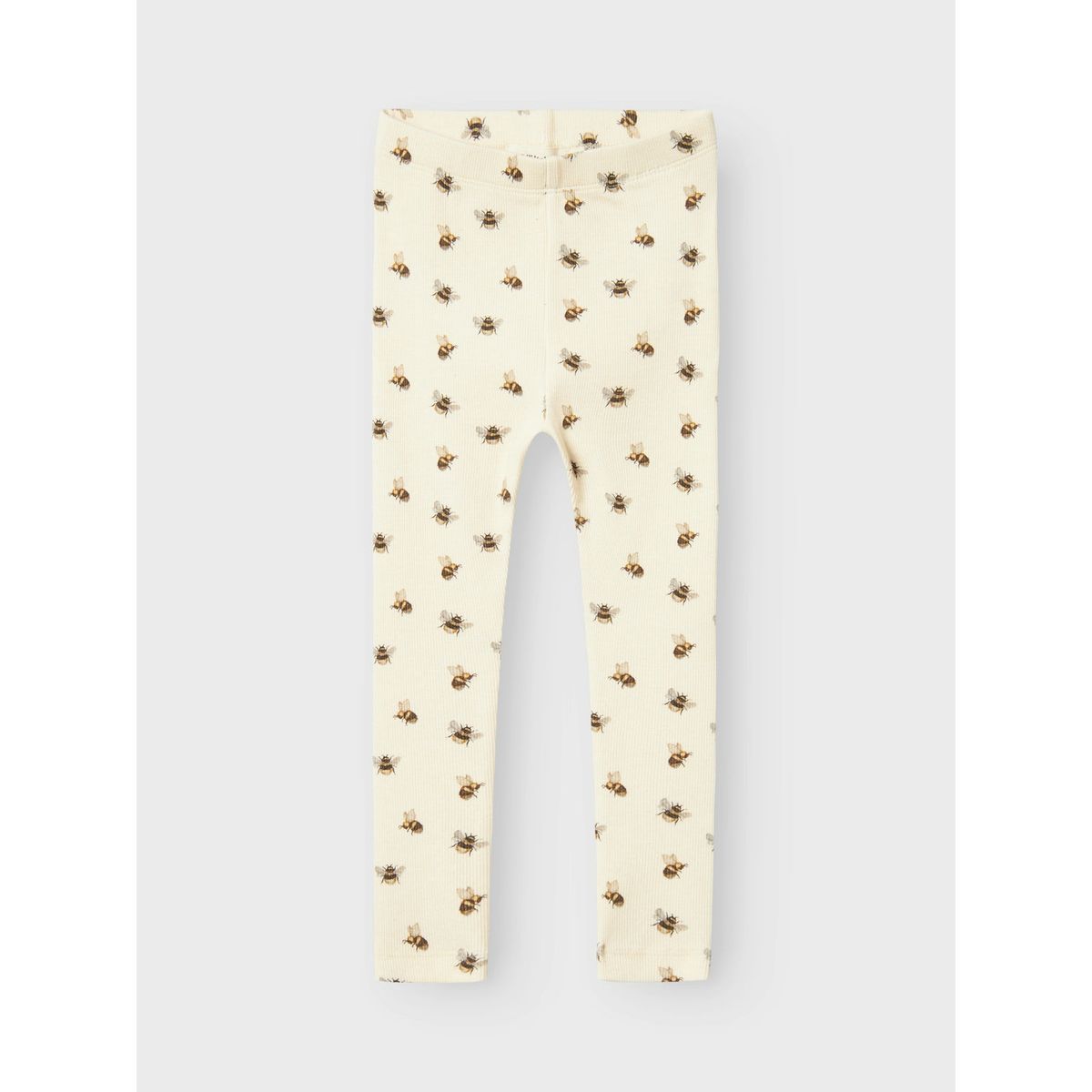 Lil Atelier Gavo Kye Slim Leggings med Humlebi - Turtledove - 92 cm