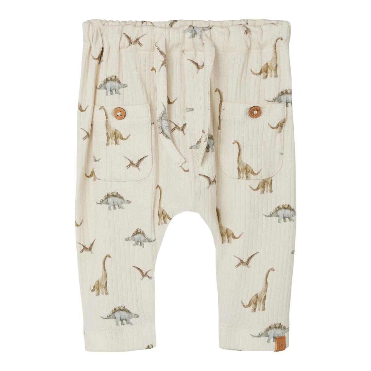 Lil Atelier Gio Bim Loose Pant - Turtledove - 56 cm