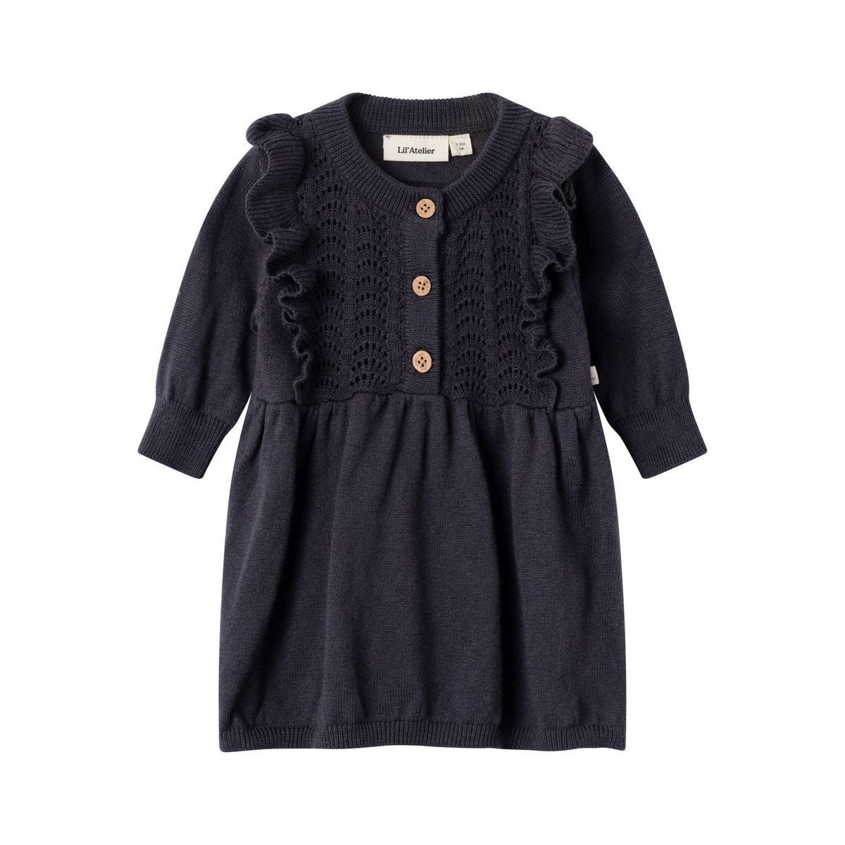 Lil Atelier Liva Knit Dress - Periscope - 56 cm