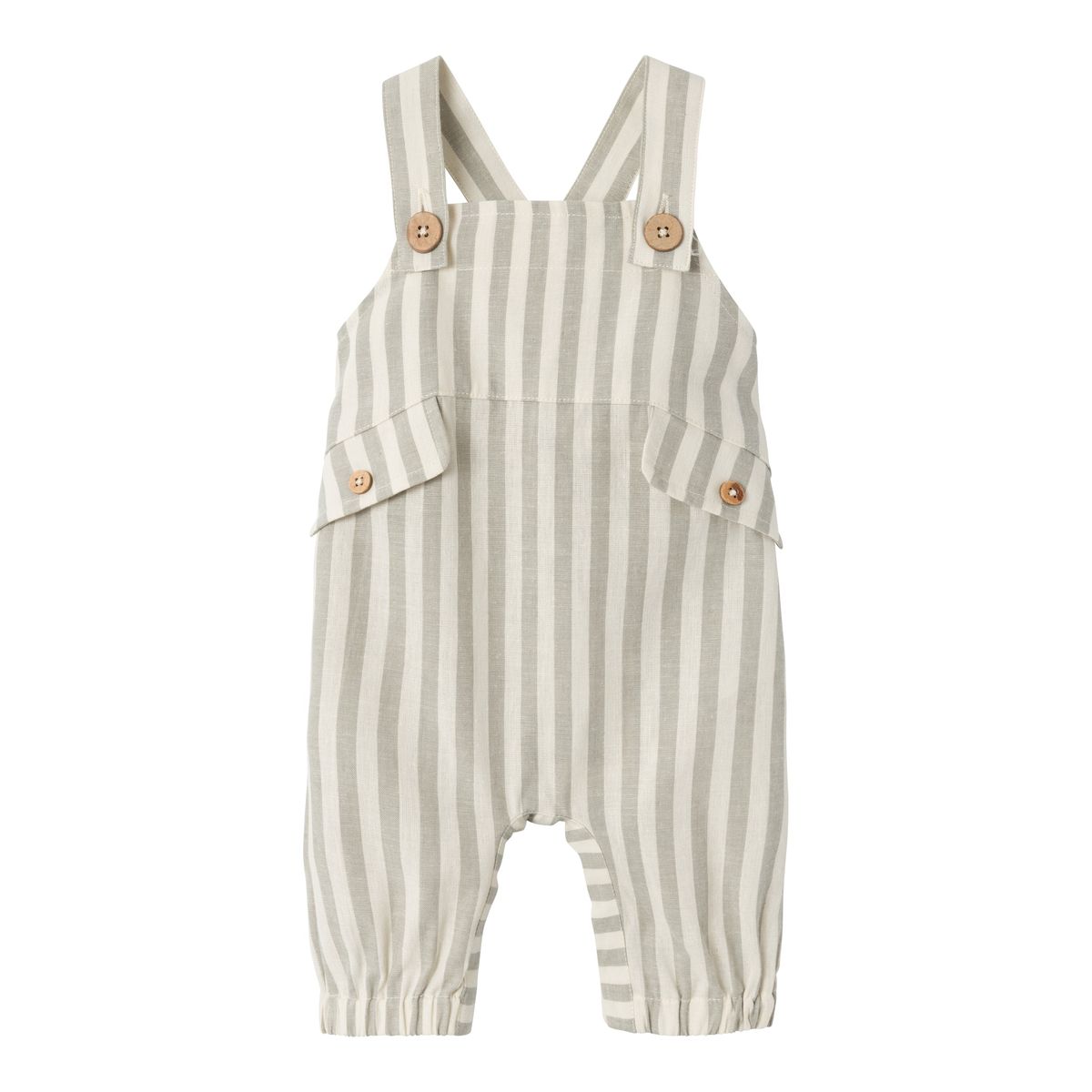 Lil Atelier Dino Loose Overall - Turtledove - 56 cm