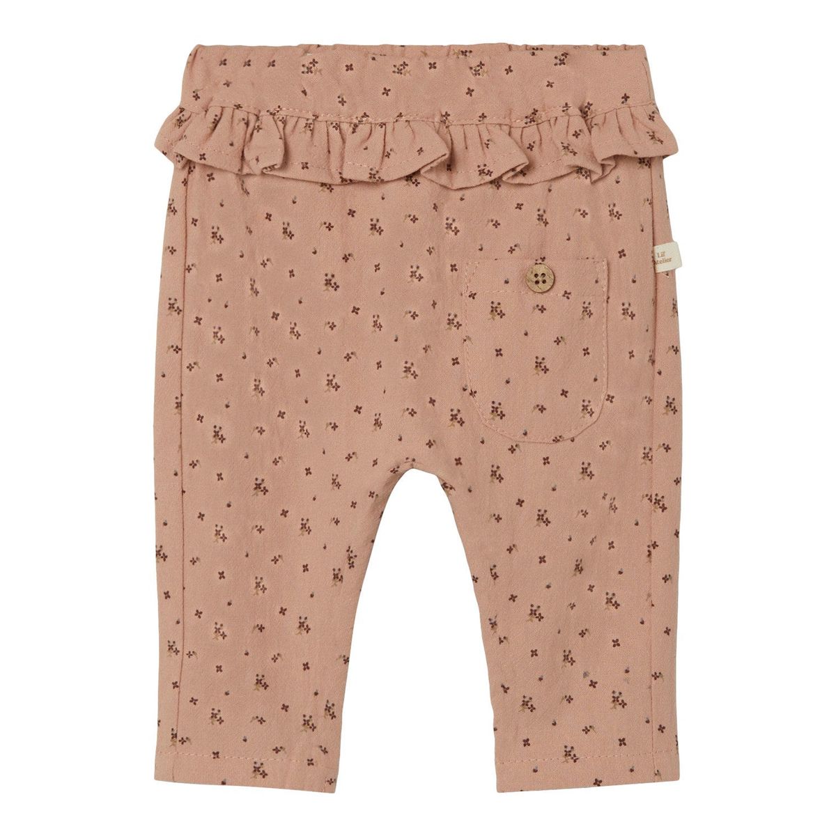 Lil Atelier Fola Loose Pants Baby - Sirocco - 56 cm