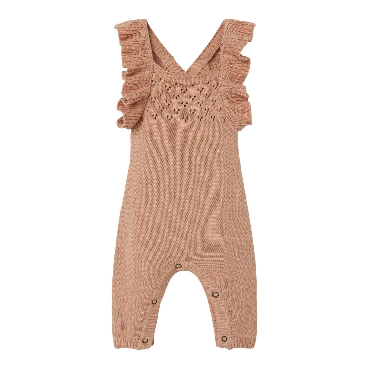 Lil Atelier Loro Knit Overall - Sirocco - 56 cm