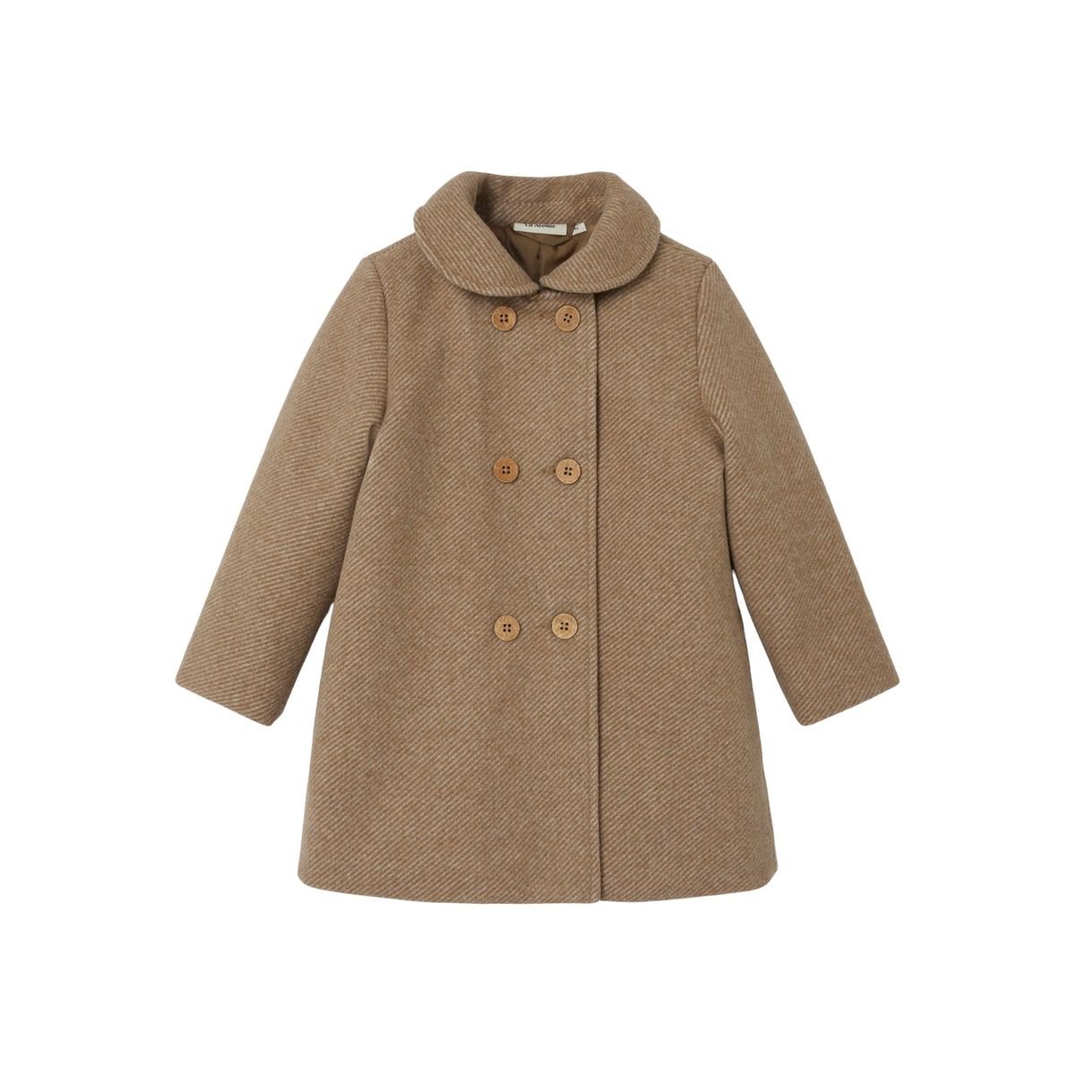 Lil Atelier Nalina Long Jacket - Travertine - 86 cm