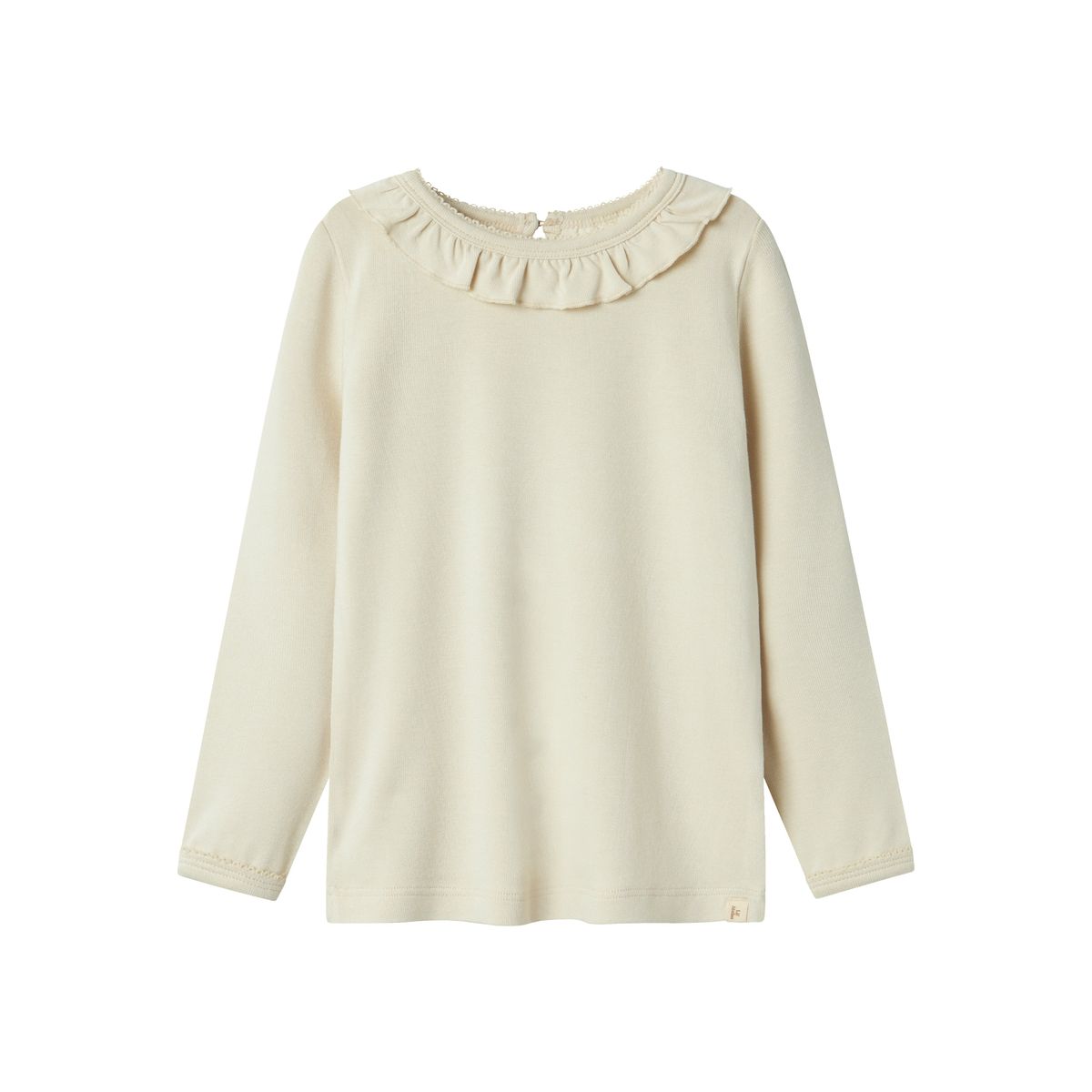 Lil Atelier Saba Sol Slim Top - Turtledove - 92 cm