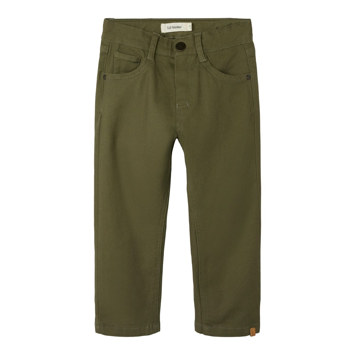 Lil Atelier Ryan Loose Basim Pants - Kalamata - 92 cm