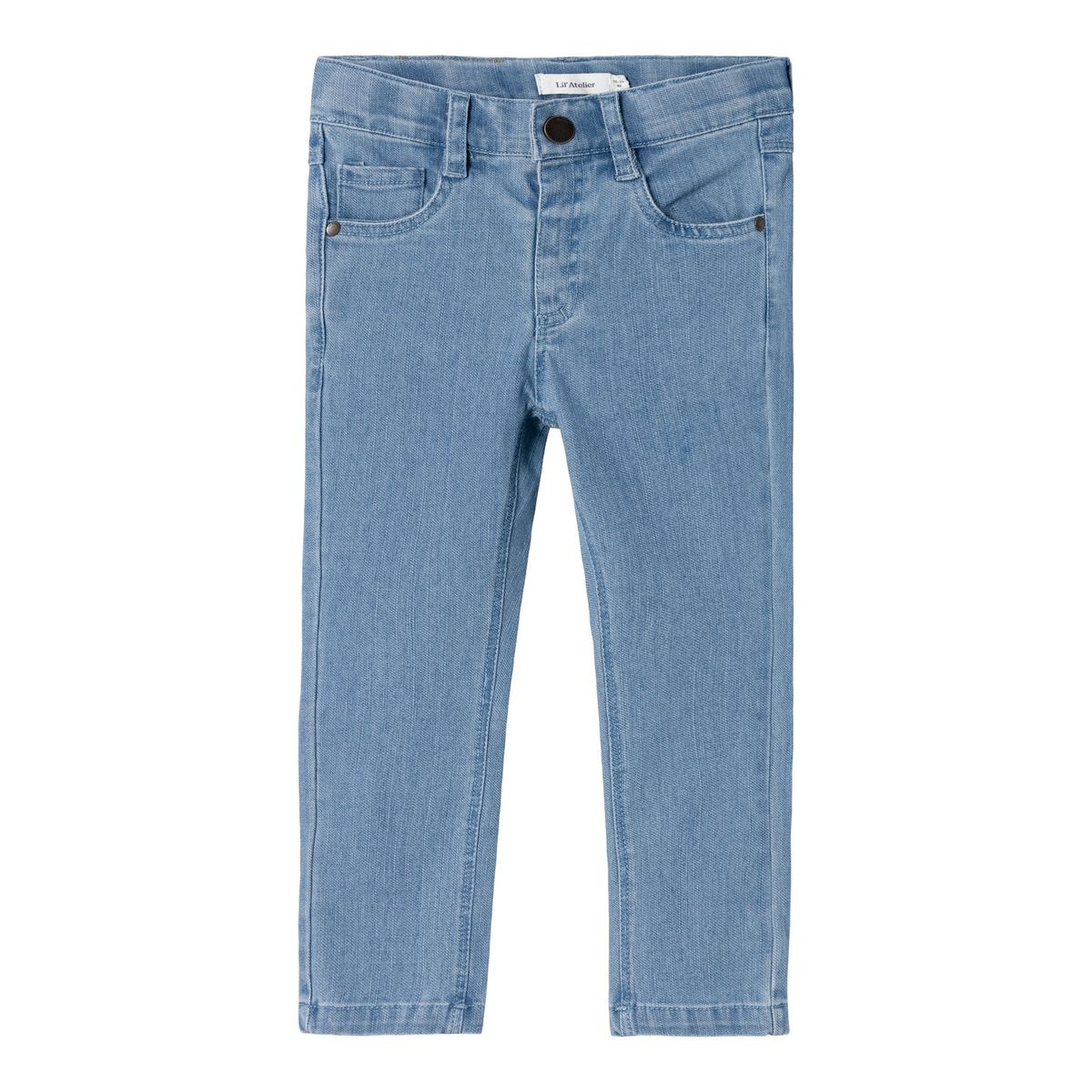 Lil Atelier Ryan Slim Okaya Jeans - Medium Blue Denim - 92 cm