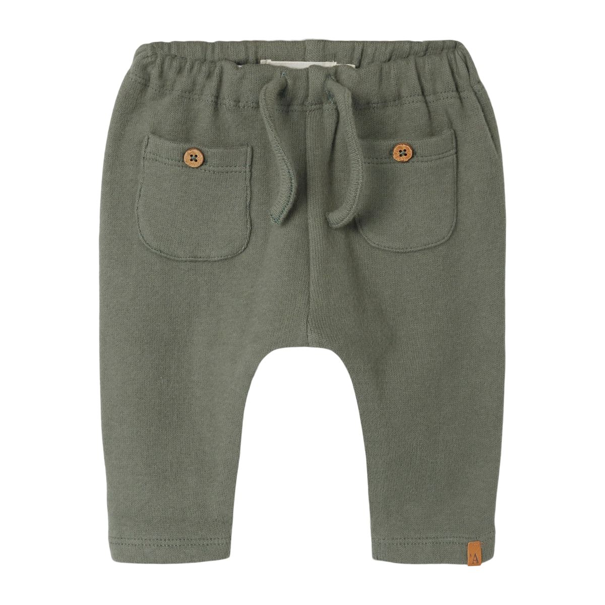 Lil Atelier Thor Loose Pants - Agave Green - 56 cm