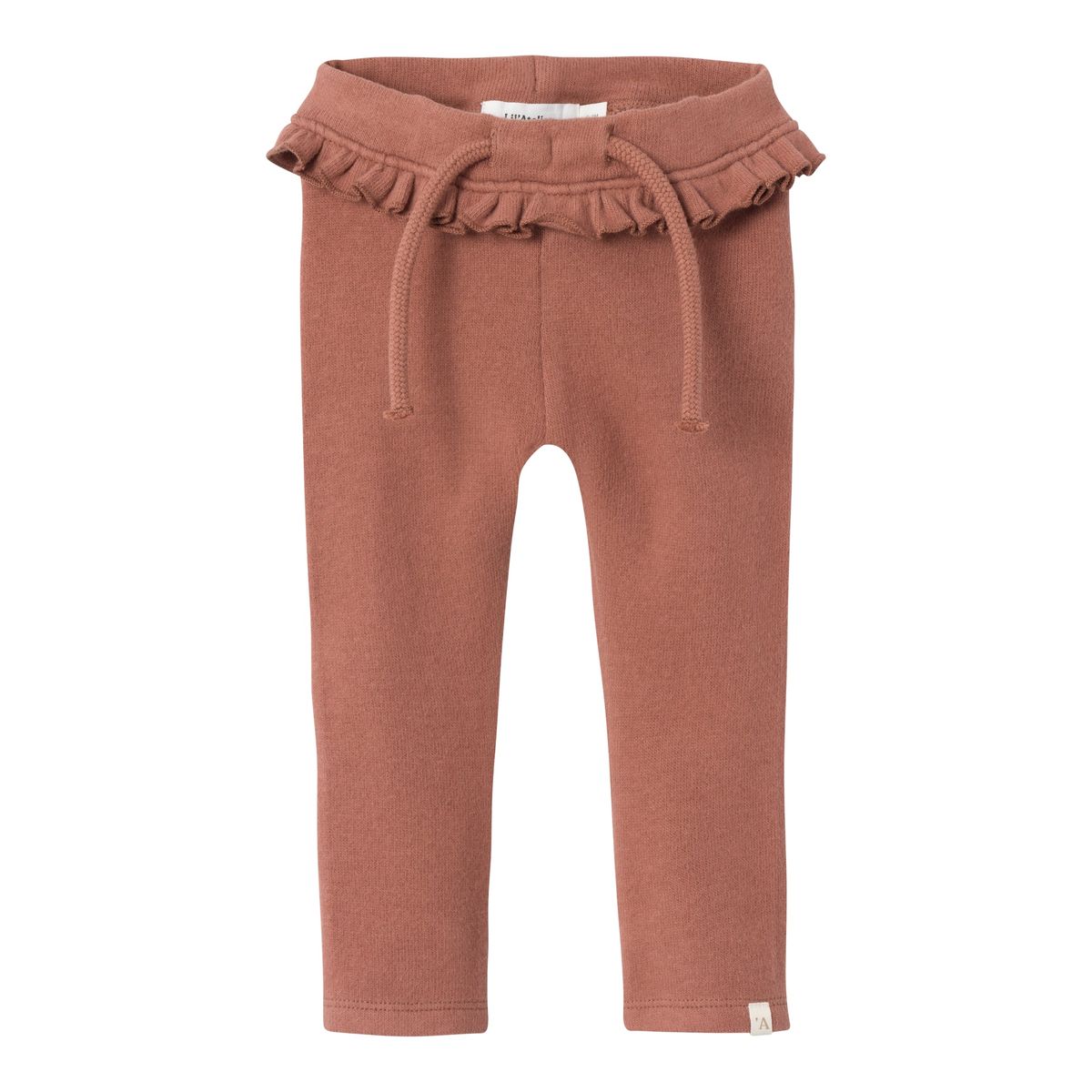 Lil Atelier Thora Loose Pants - Carob Brown - 56 cm