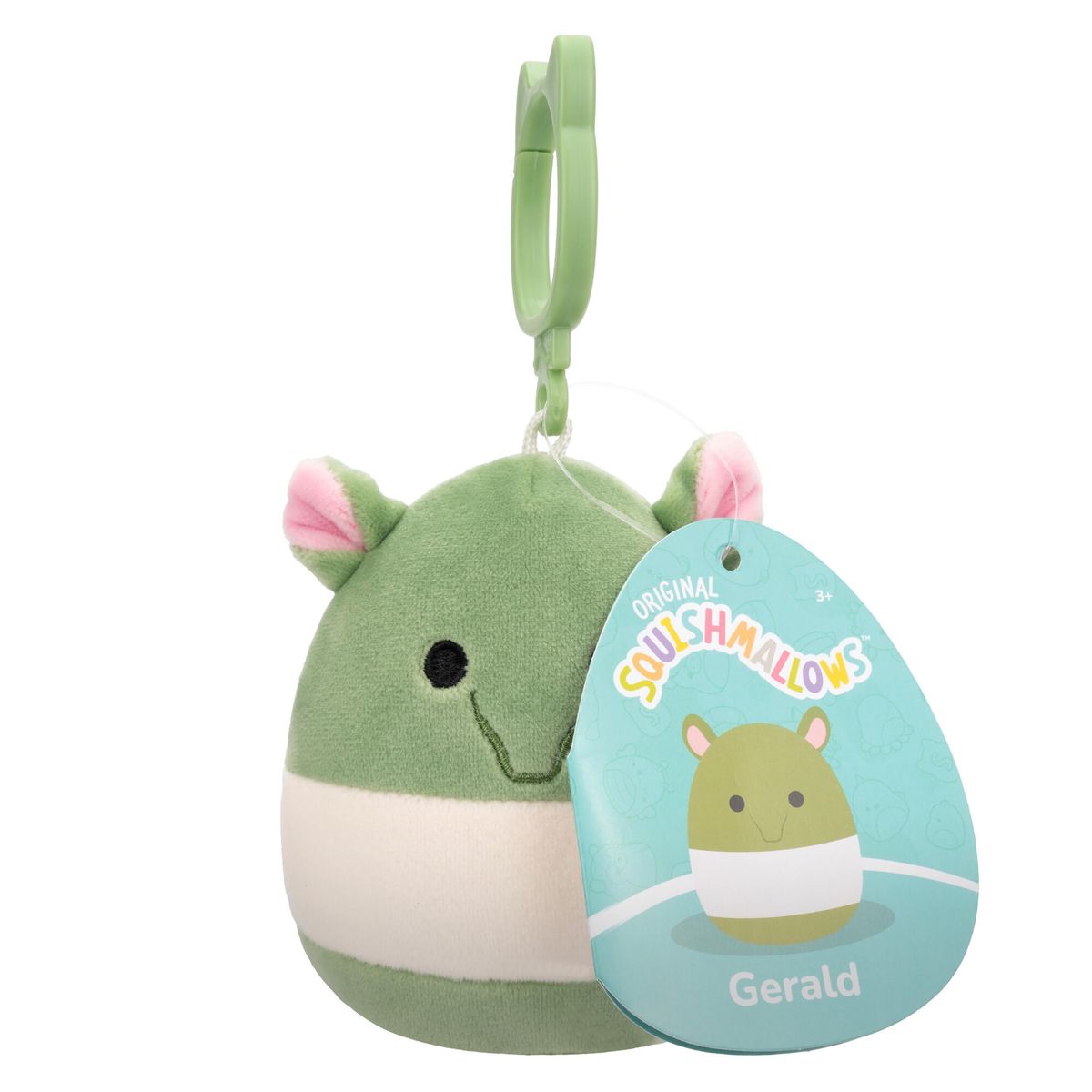 Squishmallows Clip On - Gerald Tapir