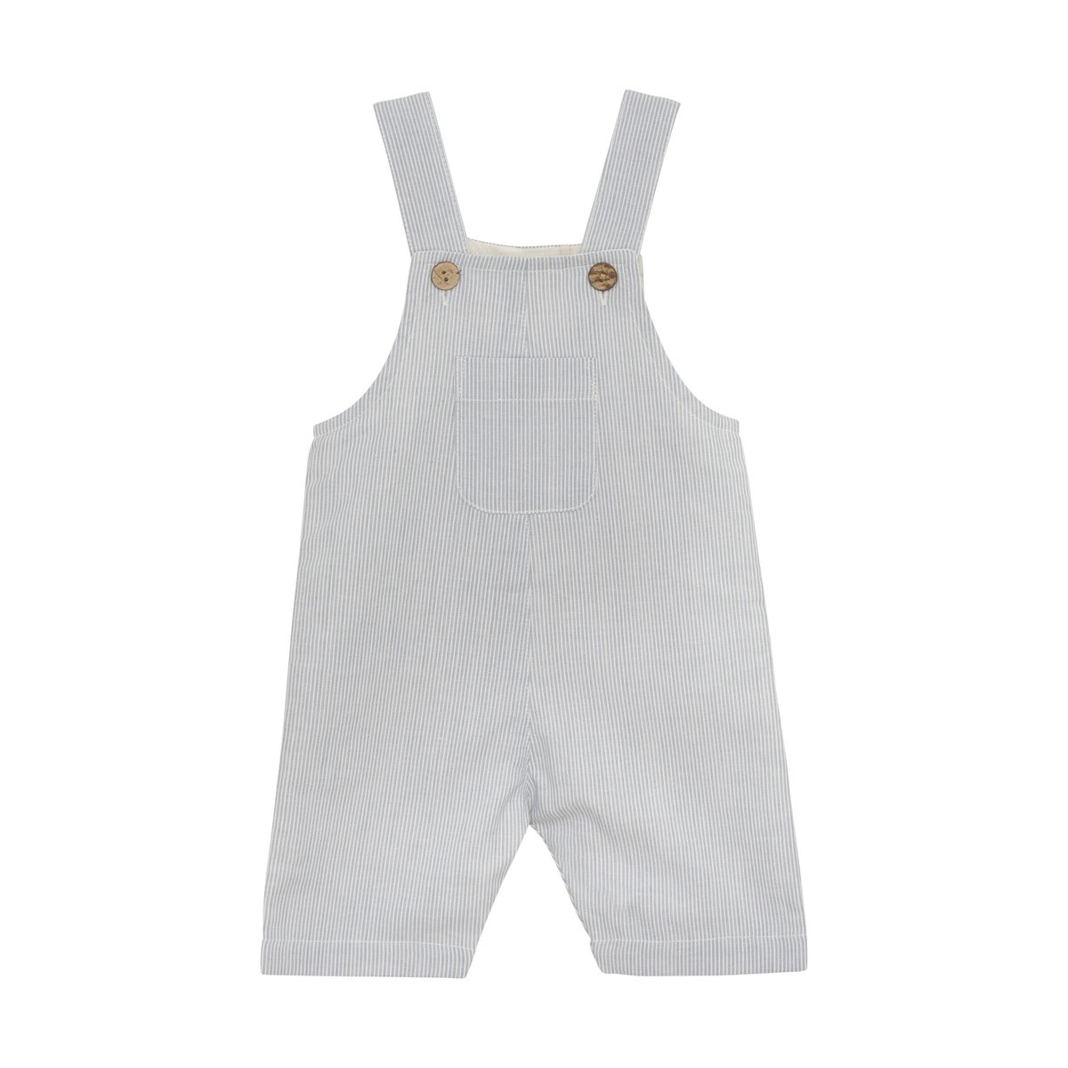 Huttelihut Woven Stripe Overalls - Citadel - 56 cm