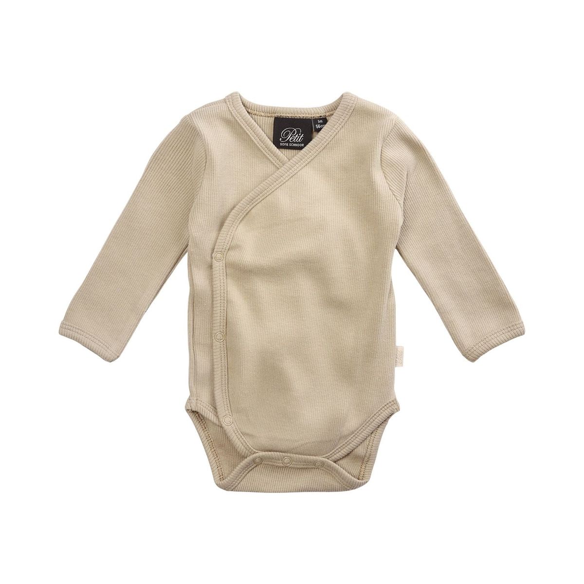 Petit By Sofie Schnoor New Born Rib Body - Dusty Green - 50 cm