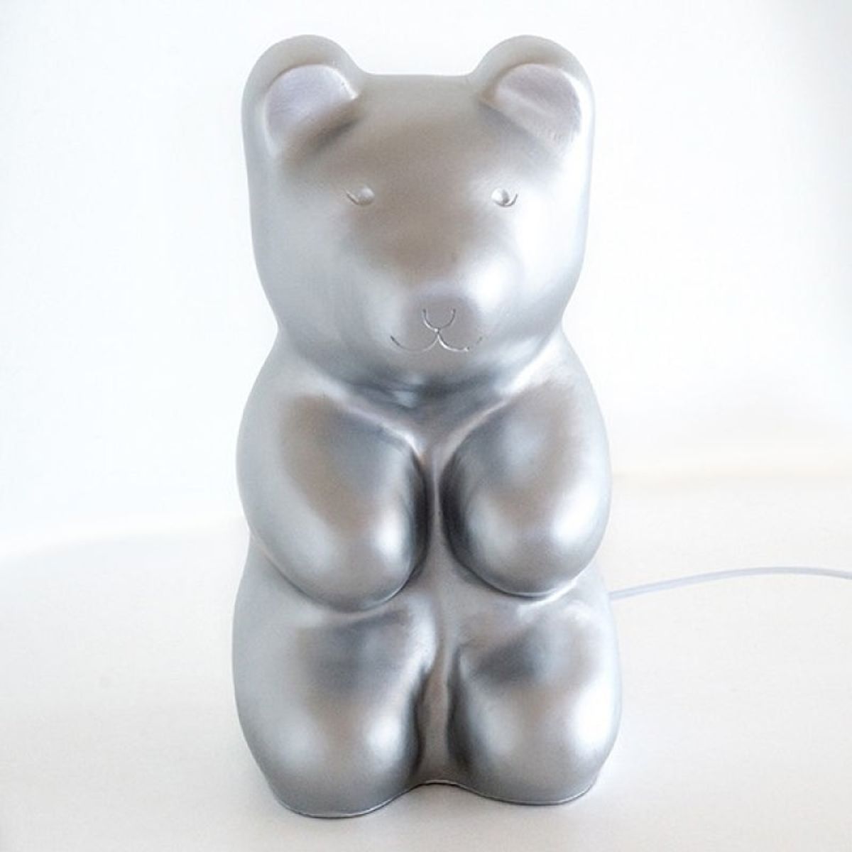 Vingummibamse / Jelly Bear Lampe Sølv - Heico Lamper