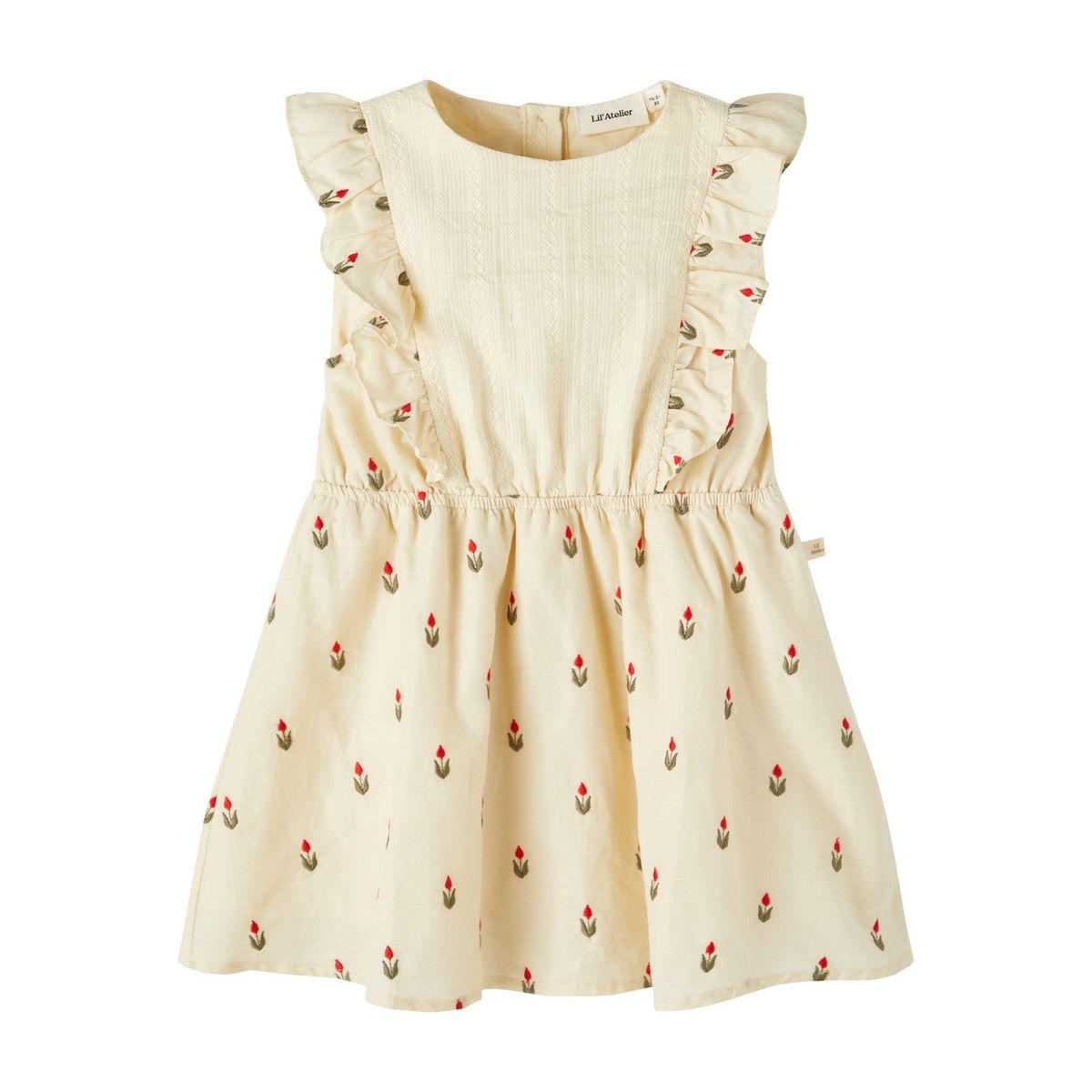 Lil Atelier Halma Dress - Turtledove - 92 cm