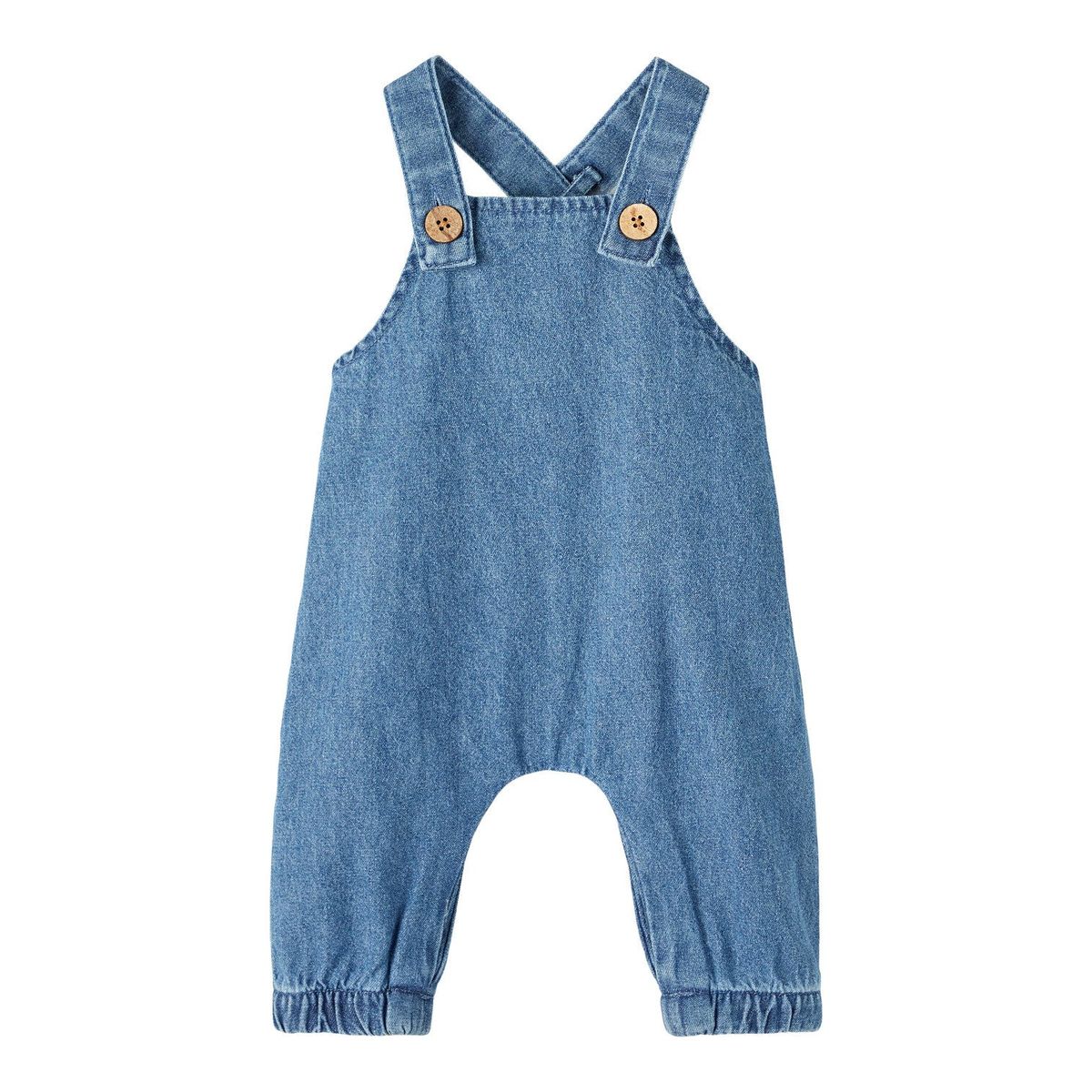 Lil Atelier Rongel Loose Overall - Blue Denim - 56 cm