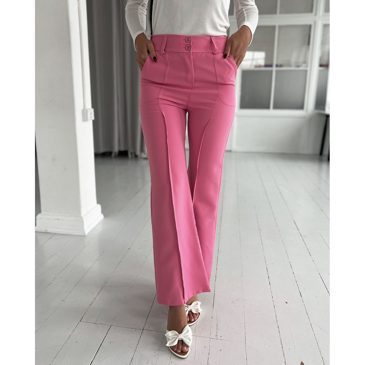 Rosy pink pants Aaberg CPH Onesize