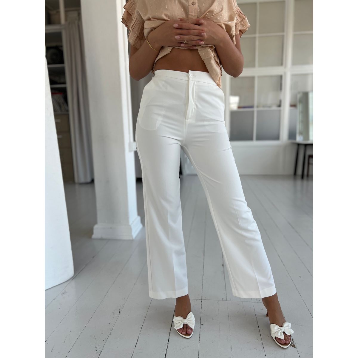 Mai white pants Aaberg CPH L