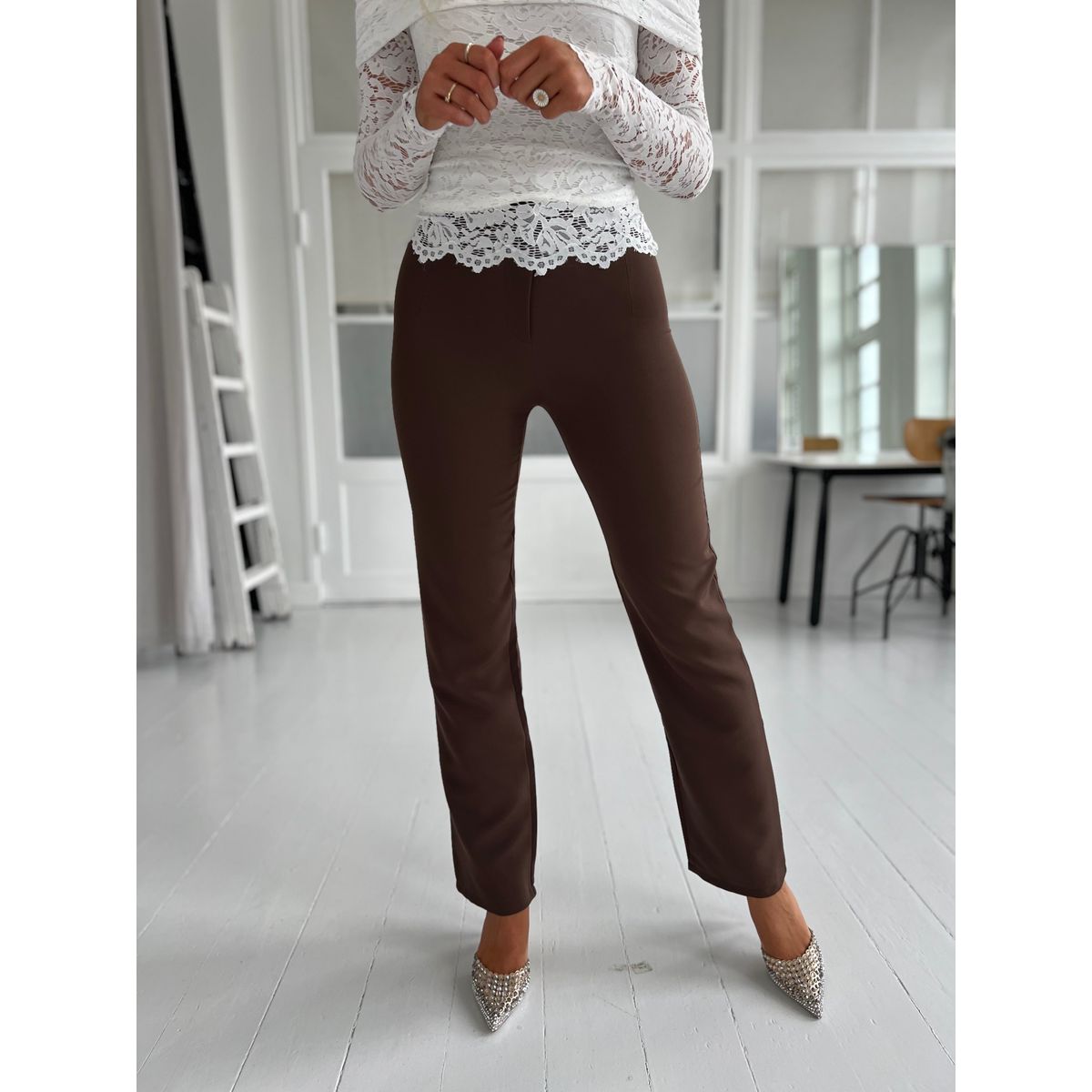 Eight paris brown pants