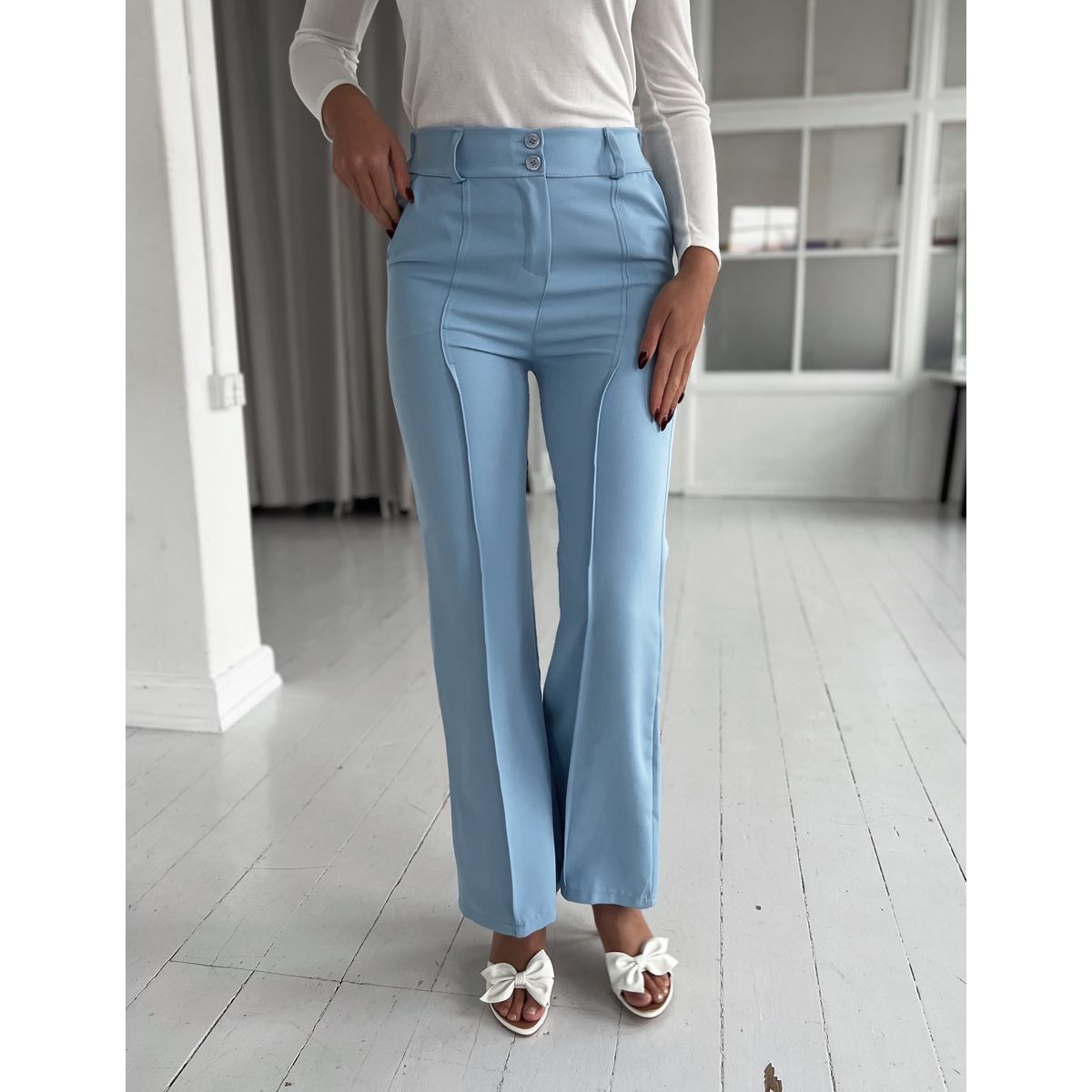 Rosy blue pants Aaberg CPH Onesize