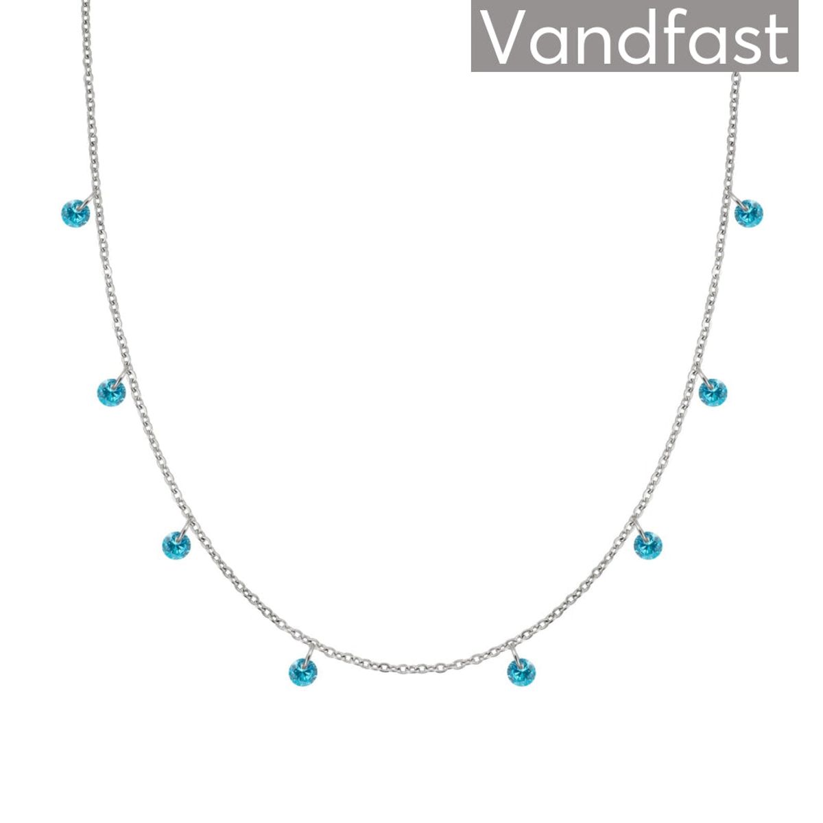 ANNEBRAUNER Classy Necklace Aquamarine