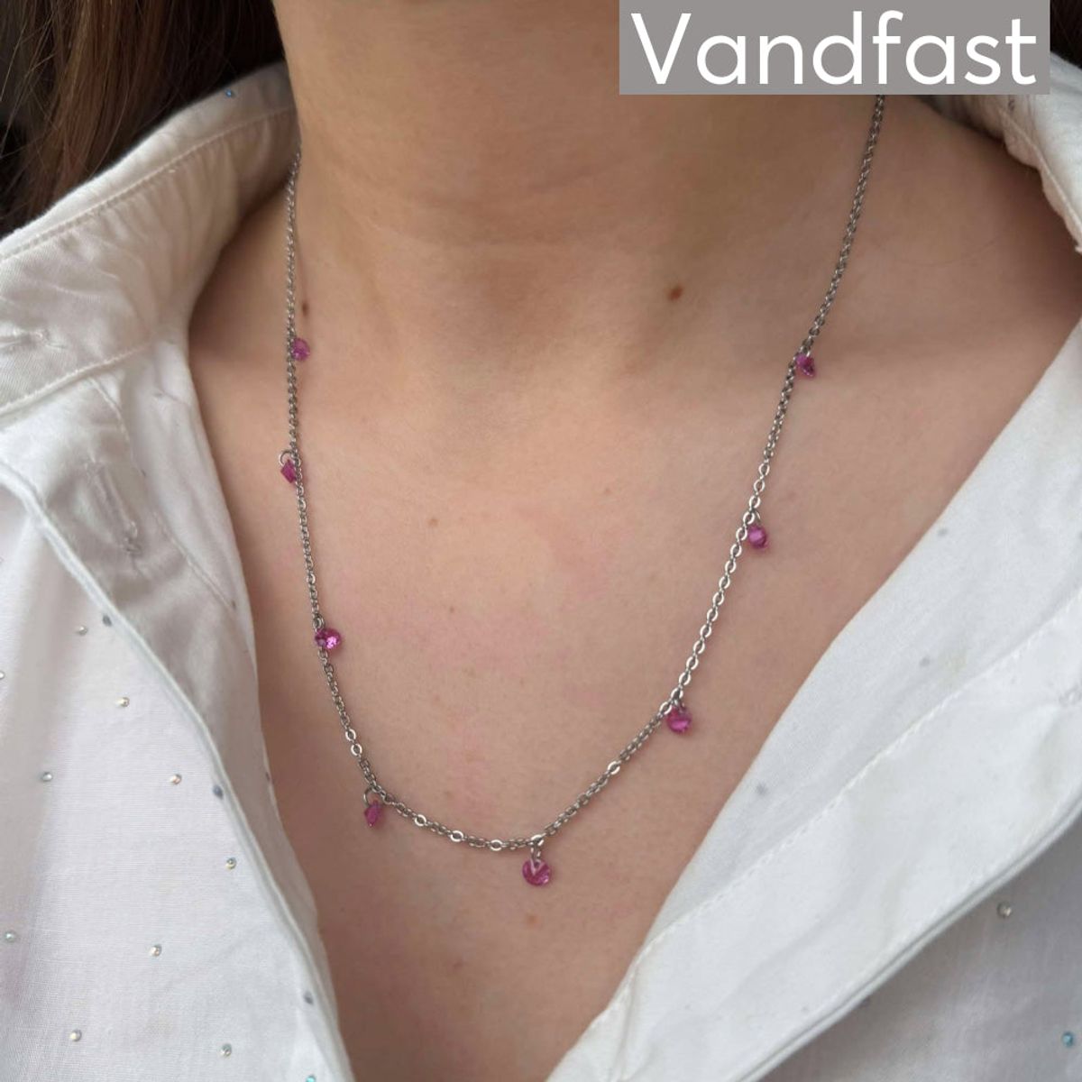 ANNEBRAUNER Classy Necklace Rose