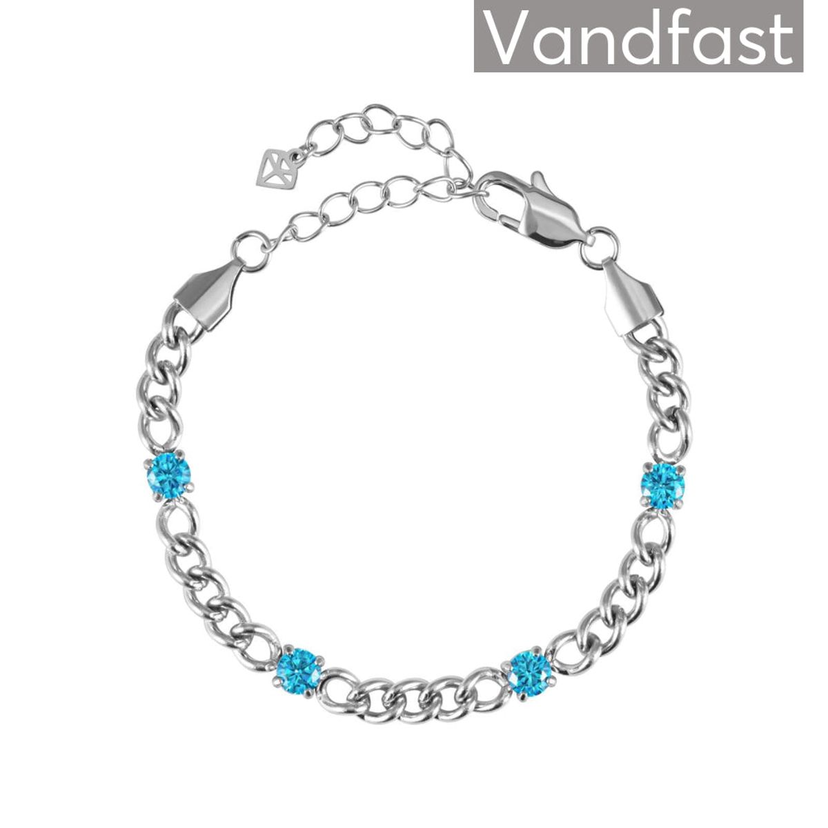 ANNEBRAUNER Panzer Aquamarine Bracelet