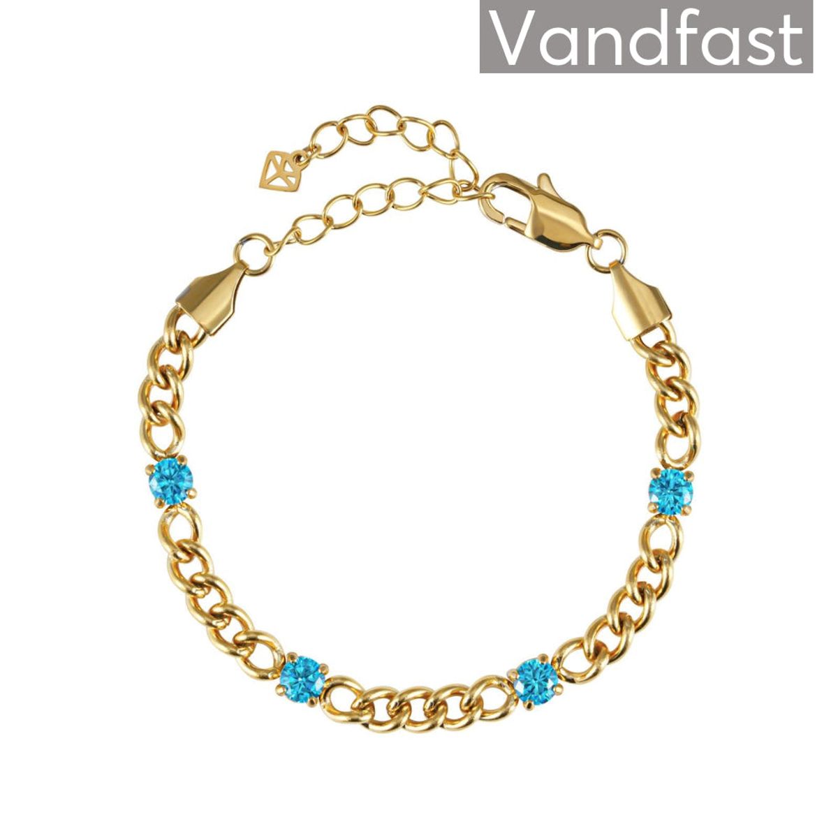 ANNEBRAUNER Panzer Aquamarine Bracelet