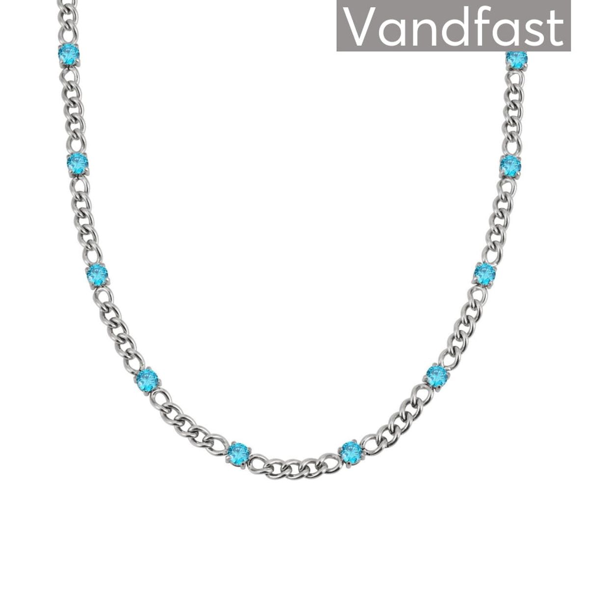 ANNEBRAUNER Panzer Necklace Aquamarine