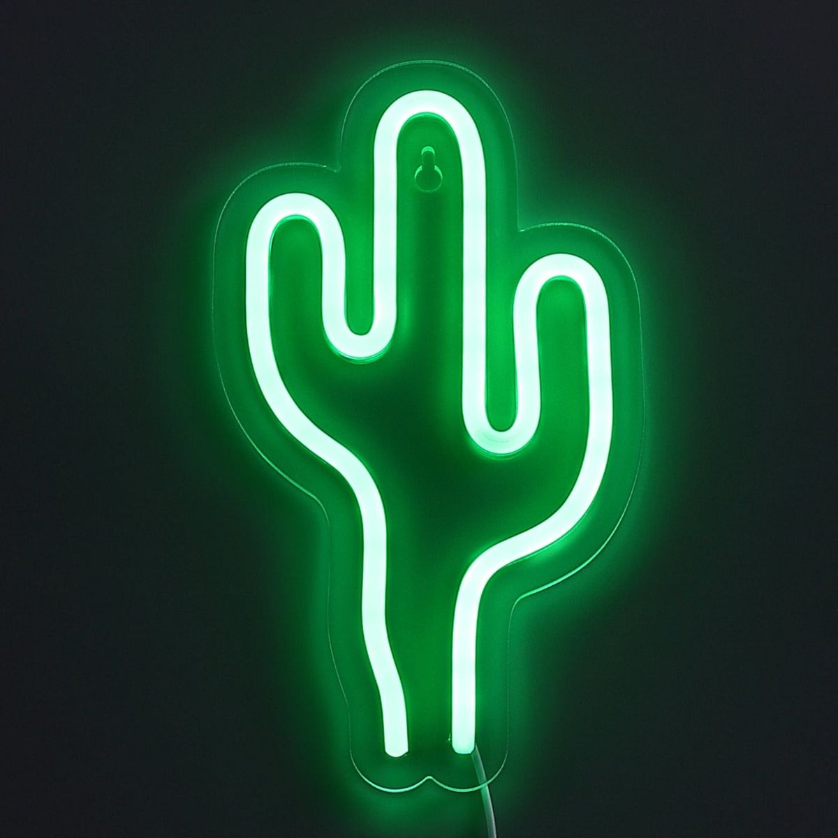 Lightish Cactus Mini Neon Væglampe