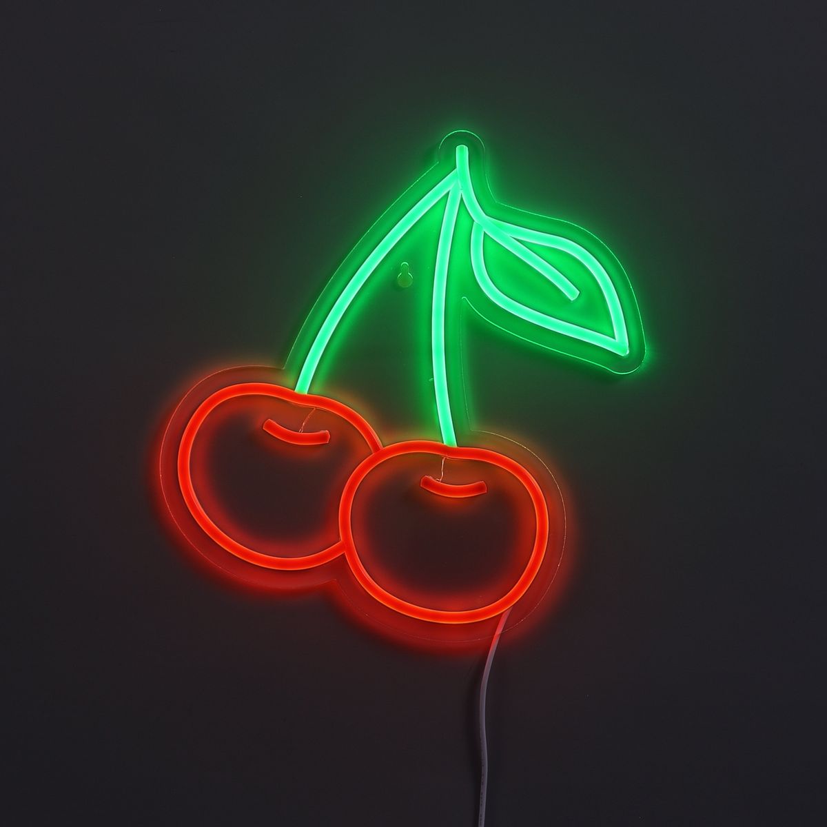 Lightish Cherry Neon Væglampe